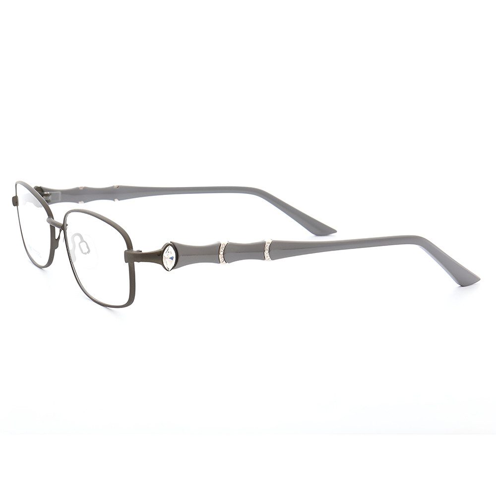PACIEA Brille Damen Herren Ohne Sehstärke Anti Blaulicht Schmal Metall Mehrfarbig