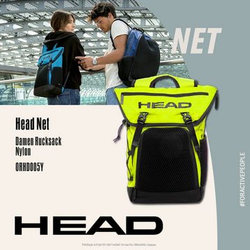 Head Sportrucksack Head Unisex Sportrucksack Nylon Mesh gelb (Sportrucksack), Sportrucksack Nylon, Mesh, gelb ca. 24cm x ca. 44cm