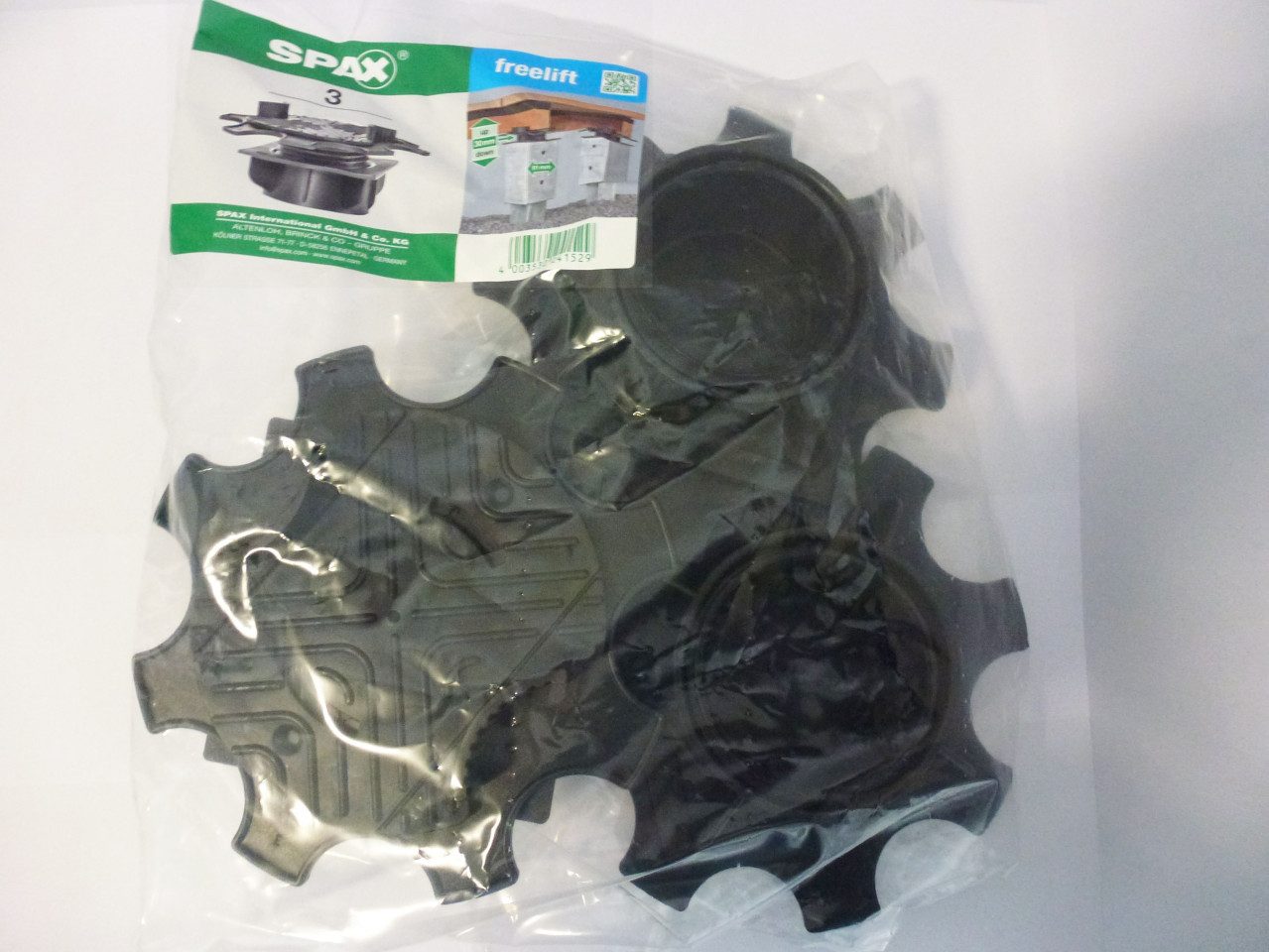 SPAX Terrasse Spax Terassenfuß Freelift für