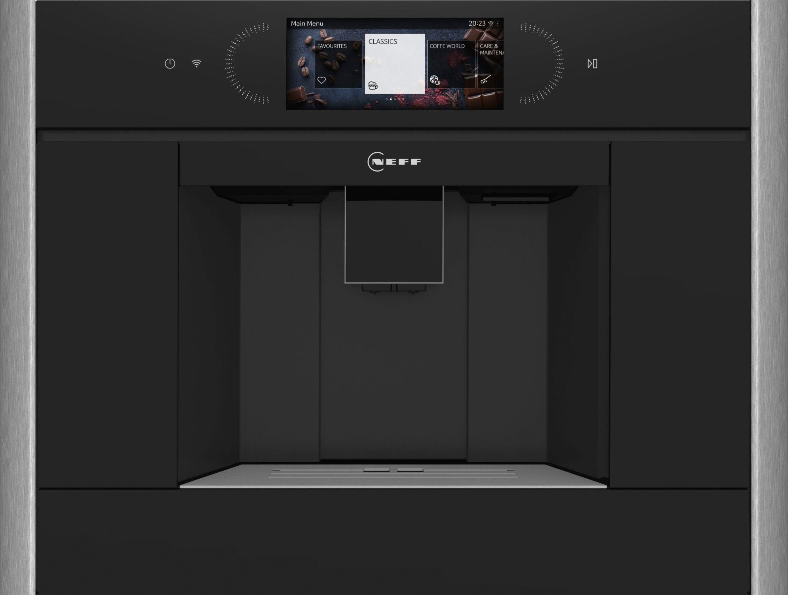 NEFF Einbau-Kaffeevollautomat CL4TT11N0, Intuitive Benutzeroberfläche für maximalen Komfort