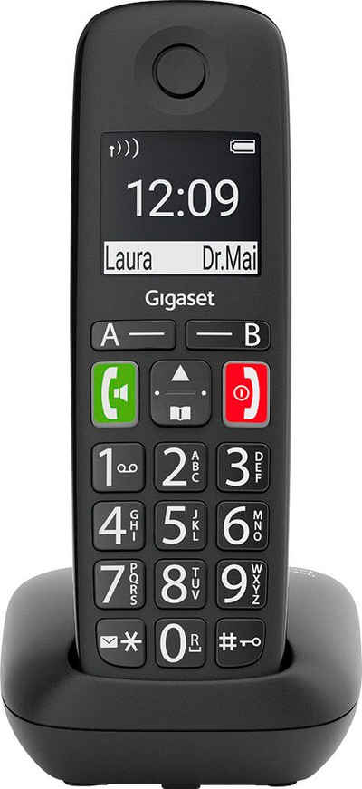 Gigaset »E290« Schnurloses DECT-Telefon (Mobilteile: 1)