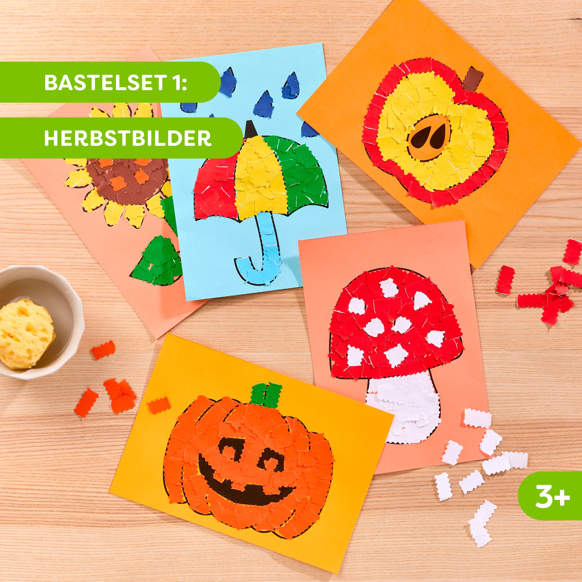 Haba Kreativset 2er Bastelsets Erstes Basteln Herbst