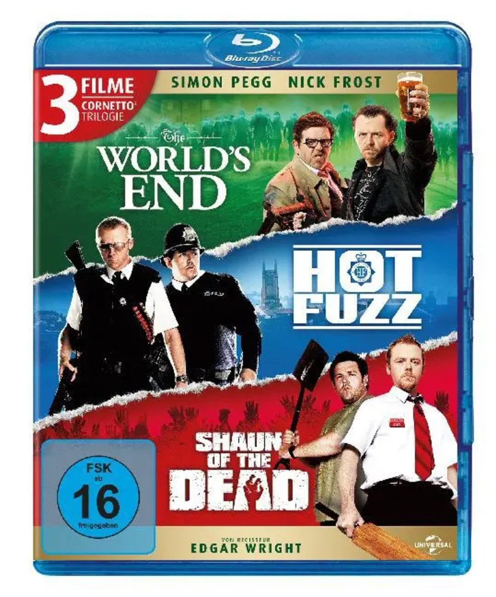 Blu-ray Cornetto Trilogie
