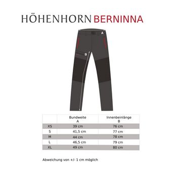 Höhenhorn Outdoorhose Berninna Damen Hose Wanderhose hochTEC Funktionshose High Waist