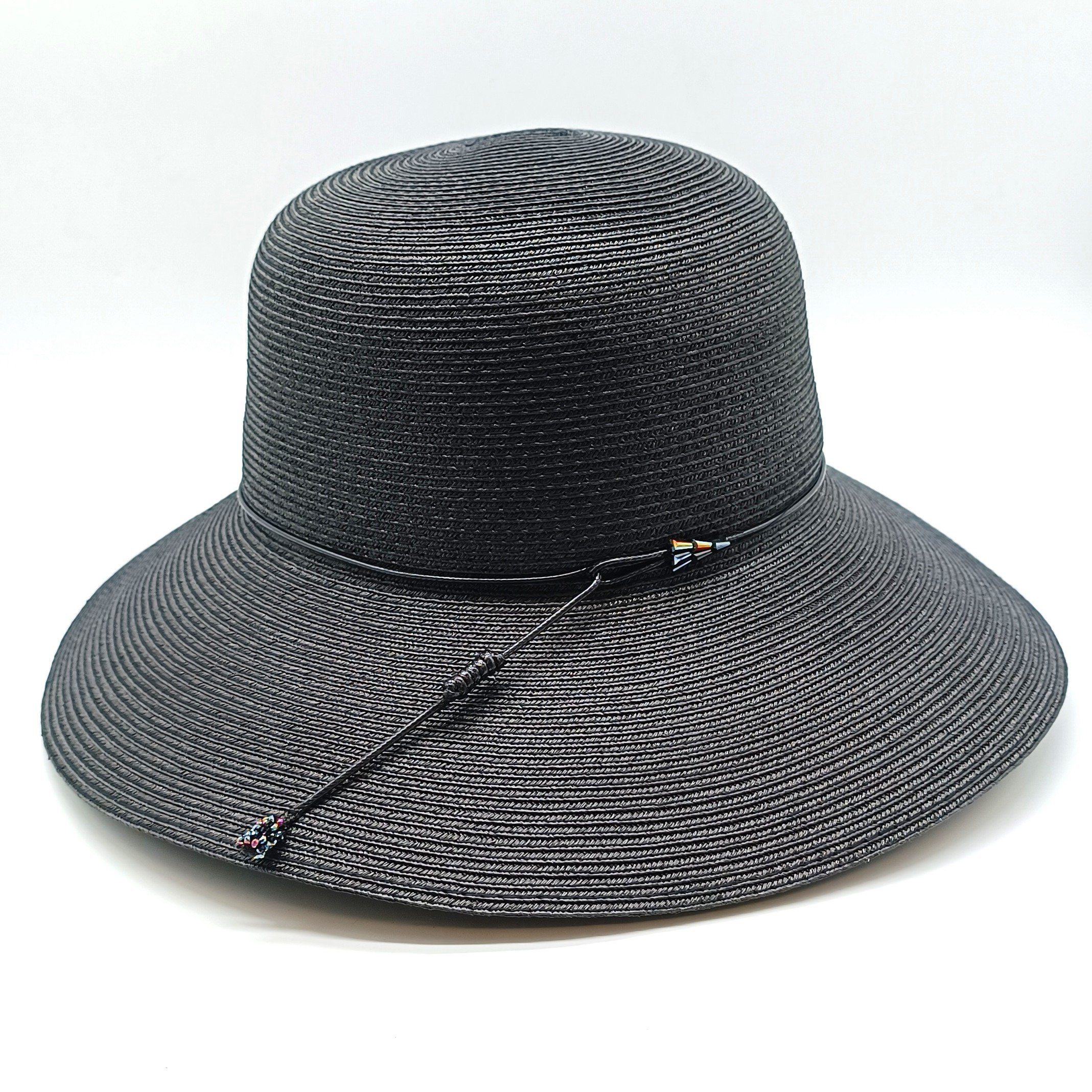 Loevenich Strohhut DA-Glocke black