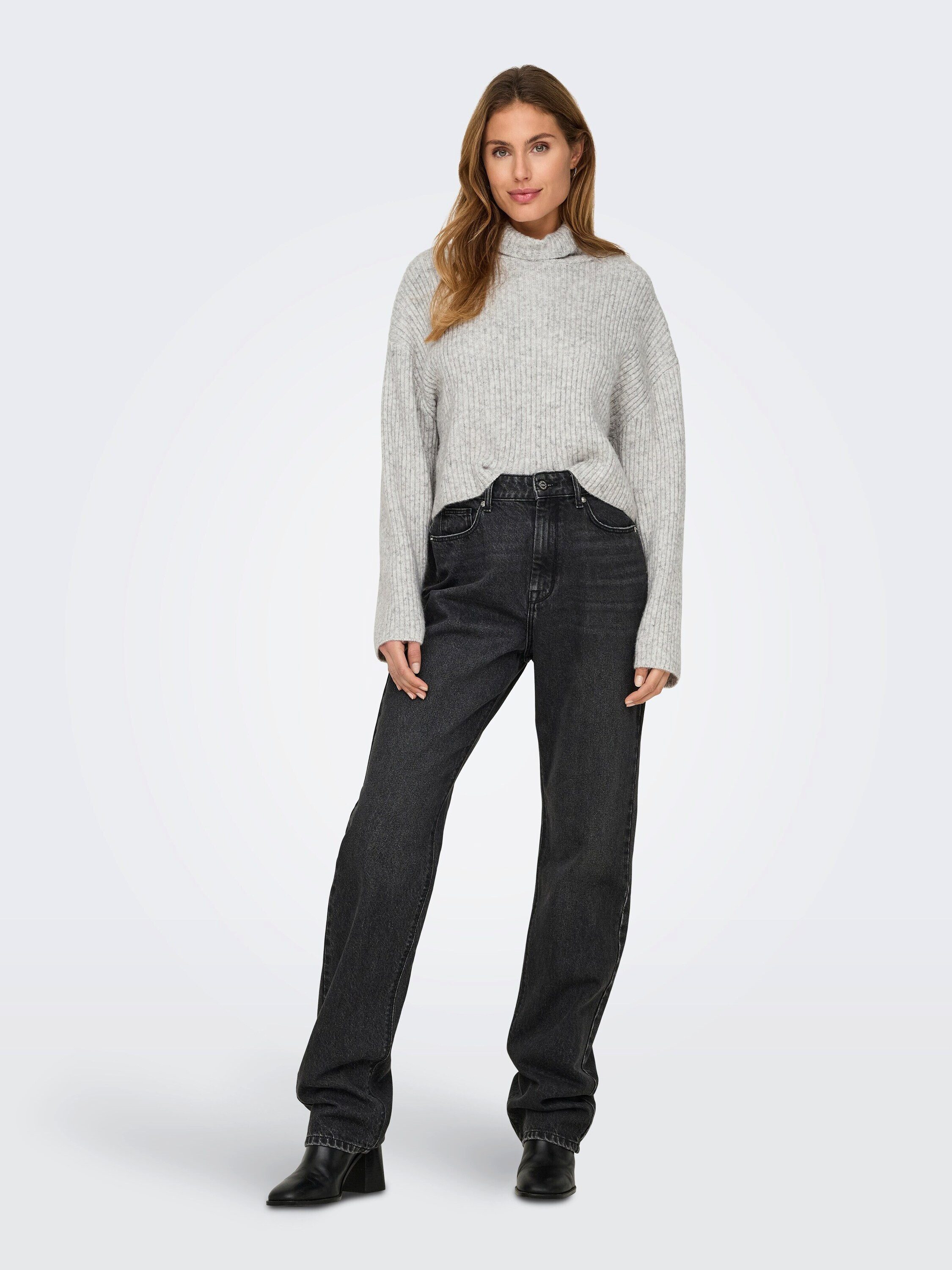 ONLY Rollkragenpullover Melanie (1-tlg) Plain/ohne Details günstig online kaufen