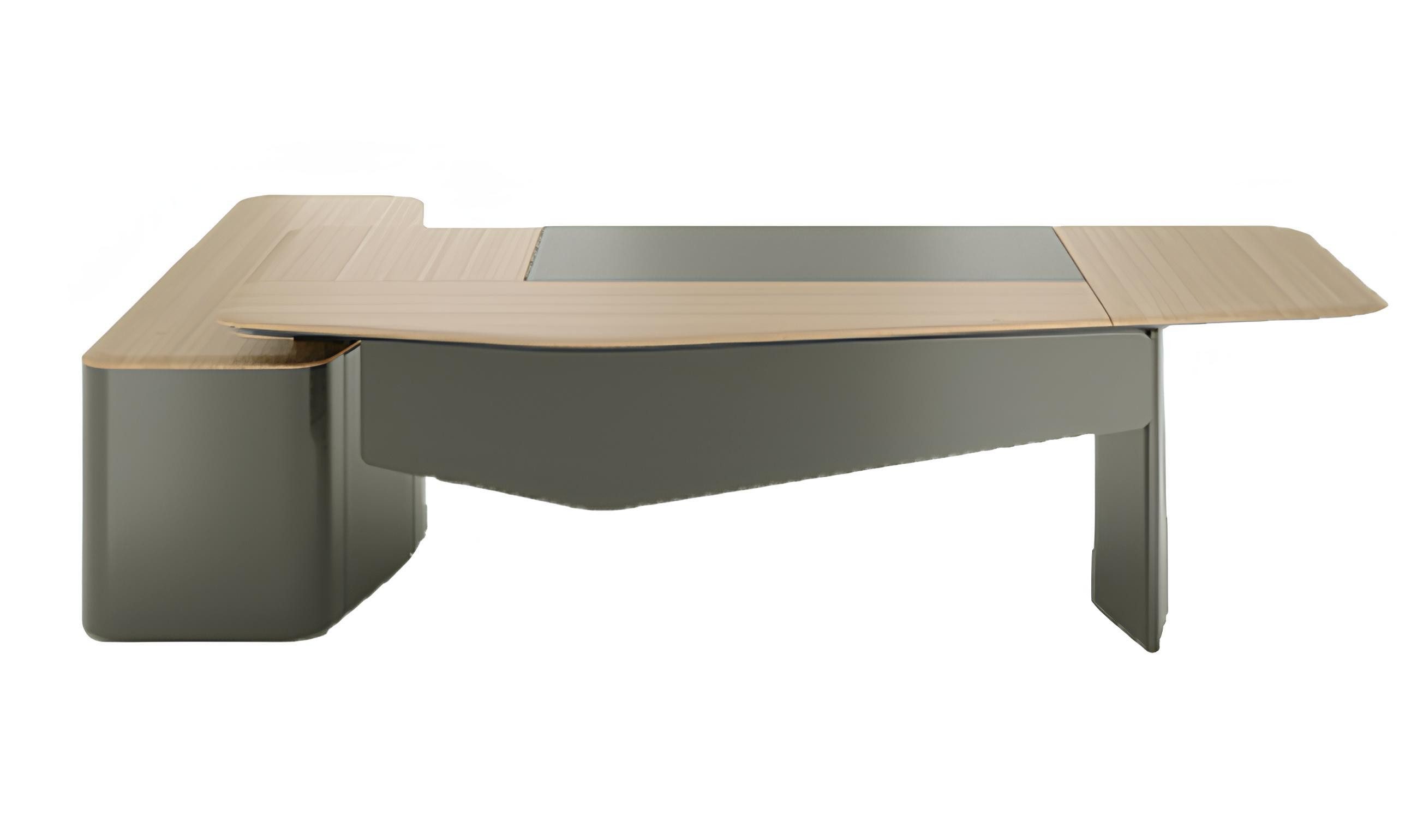 Xlmoebel Eckschreibtisch Hochwertiger Eck-Schreibtisch für Führungskräfte von Designer-Möbeln (1-St., Schreibtisch), Hergestellt in Europa
