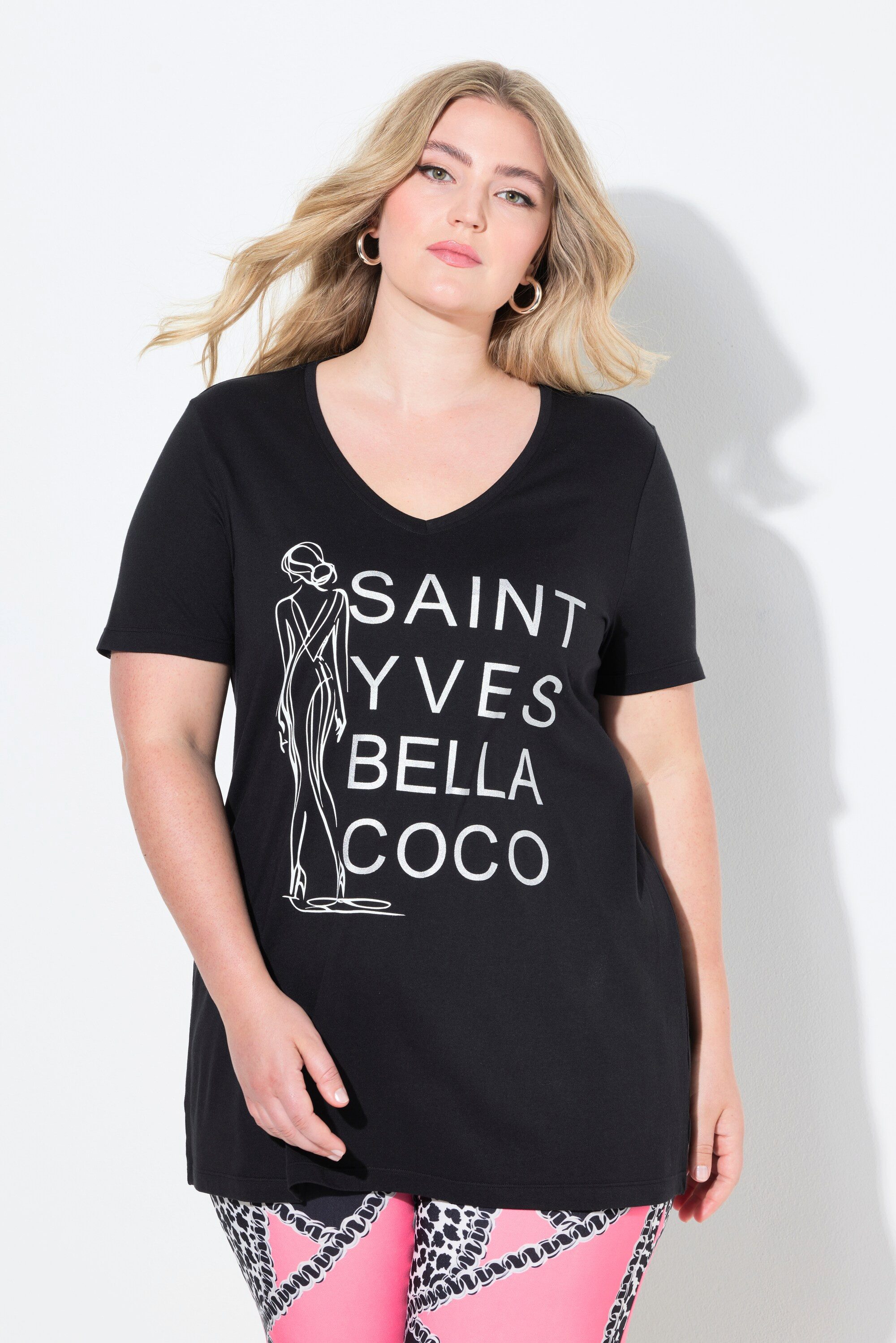 MIAMODA T-Shirt T-Shirt A-Linie Fashion Print günstig online kaufen