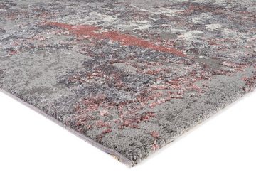 Teppich »Juwel Liray«, OCI DIE TEPPICHMARKE, rechteckig, Höhe: 20 mm, Kurzflor, Wohnzimmer, Marmor Optik, Hoch Tief Effekt