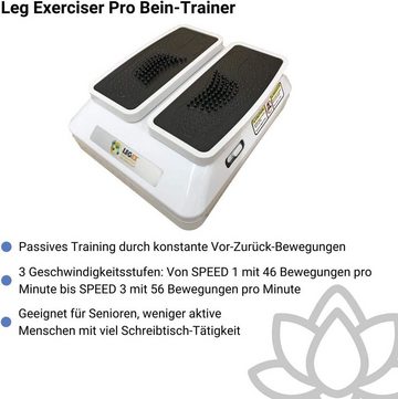 Orange Gym Vibrationsplatte BioEnergiser Leg Exerciser Pro Bein-Trainer passives Training für