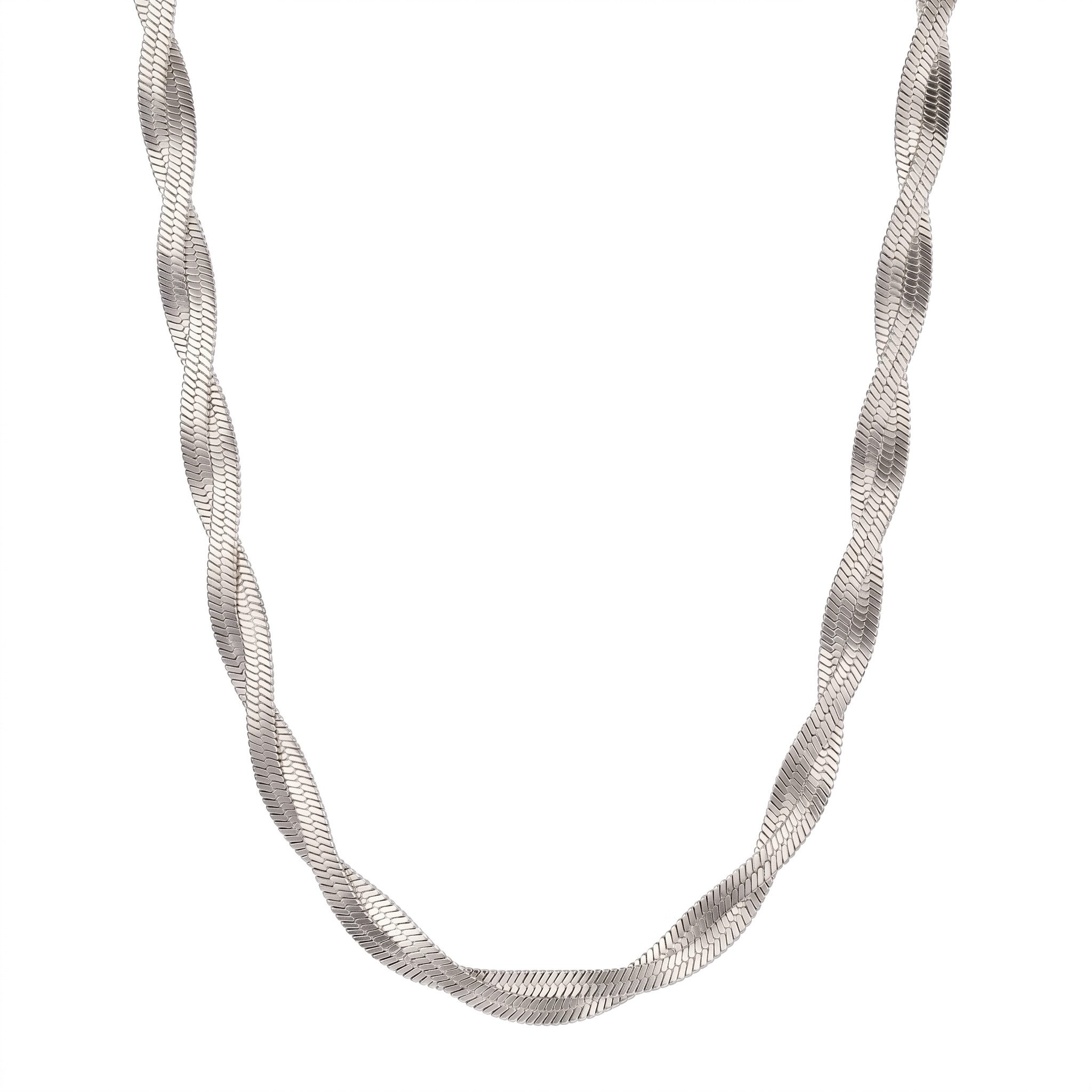 salazar.plus Schlangenkette Luxus Damen Schlangenkette Edelstahl vergoldet Geflochten, vergoldete Edelstahl‑Schlangenkette – 6 mm geflochten & wasserfest