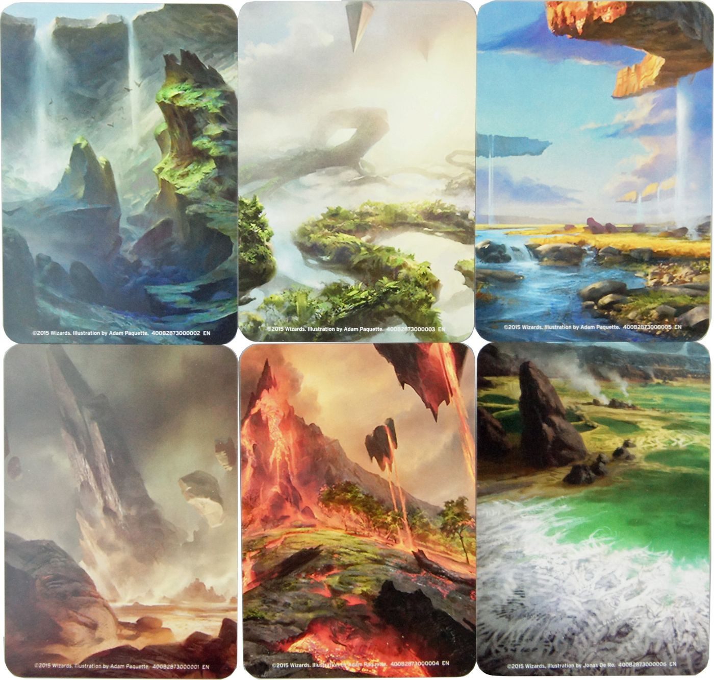Wizards of the Coast Sammelkarte 6 MtG Kartentrenner aus der Battle for Zendikar Holiday Gift Box