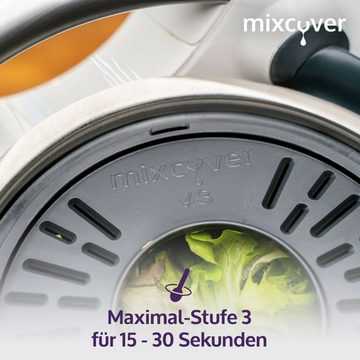 Mixcover Küchenmaschine mit Kochfunktion mixcover verbesserte Version Salatschleuder kompatibel mit Thermomix T