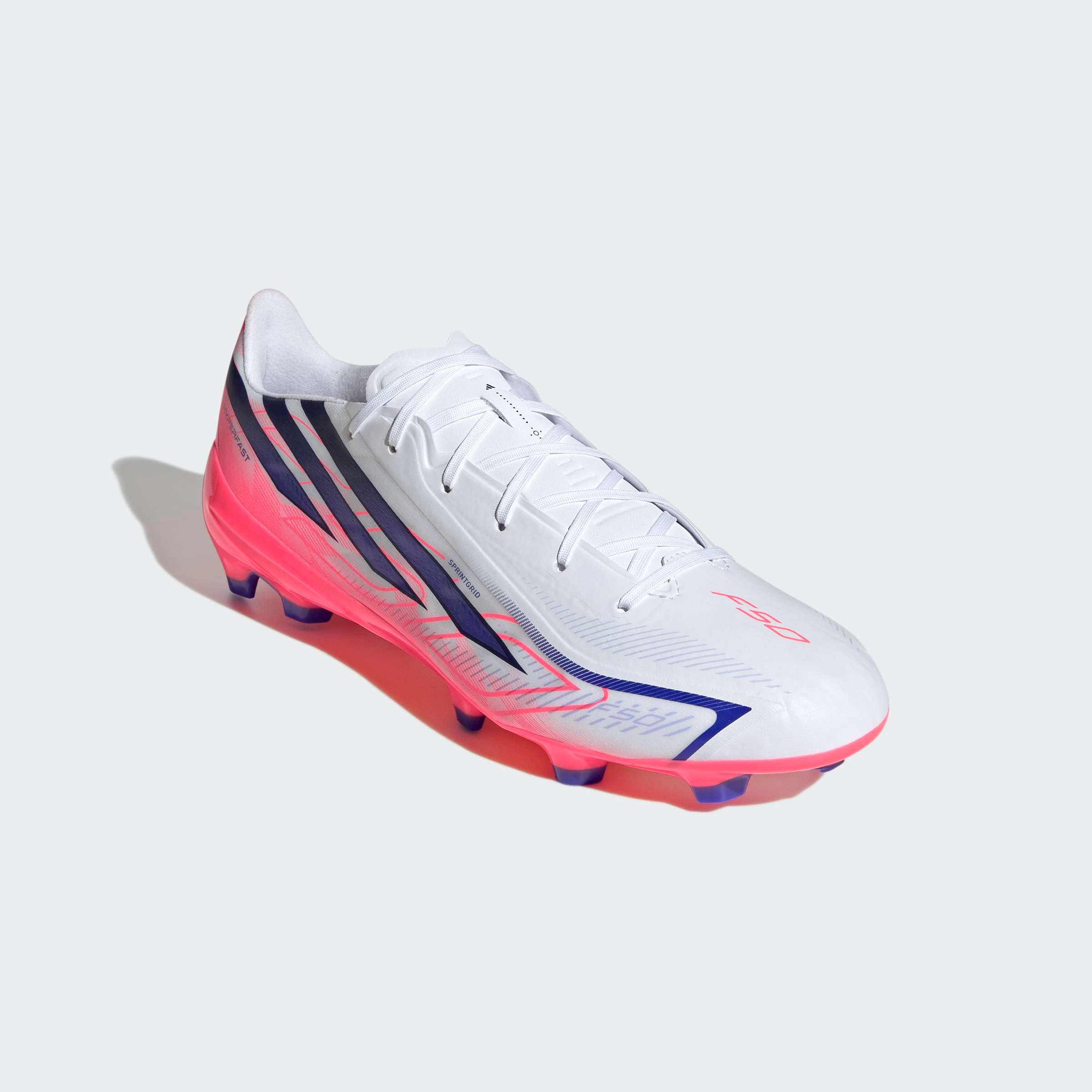 adidas Performance F50 HYPERFAST LEAGUE, FESTE BÖDEN Fußballschuh für Rasen und feste Böden, gespielt bei der Weltmeisterschaft 2026