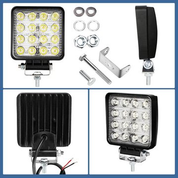 Bettizia Arbeitslicht LED Arbeitsscheinwerfer 12V 24V LED Scheinwerfer Traktor offroad SUV