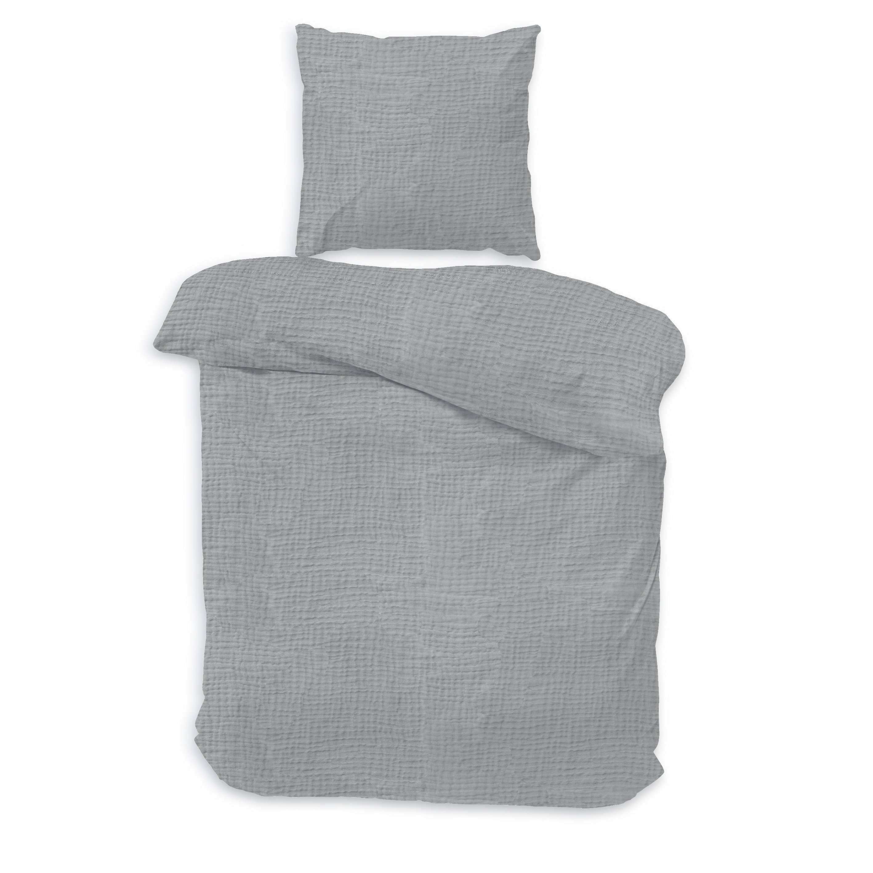 Träumschön Bettwäsche Musselin Set aus Baumwolle 135x200 cm oder 155x220 cm günstig online kaufen