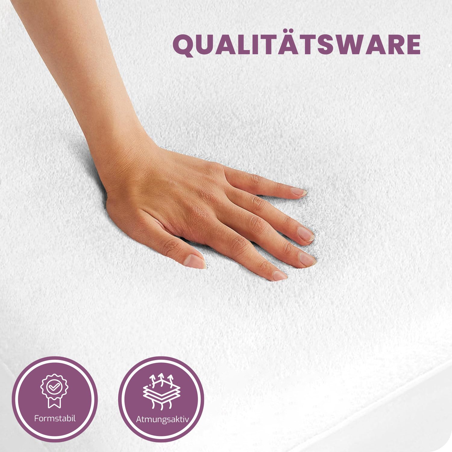 Inkontinenzauflage Matratzenschoner Rundumgummi Matratzenauflage wasserdicht livessa, 11 GRÖSSEN 100% WASSERDICHT / ATMUNGSAKTIV