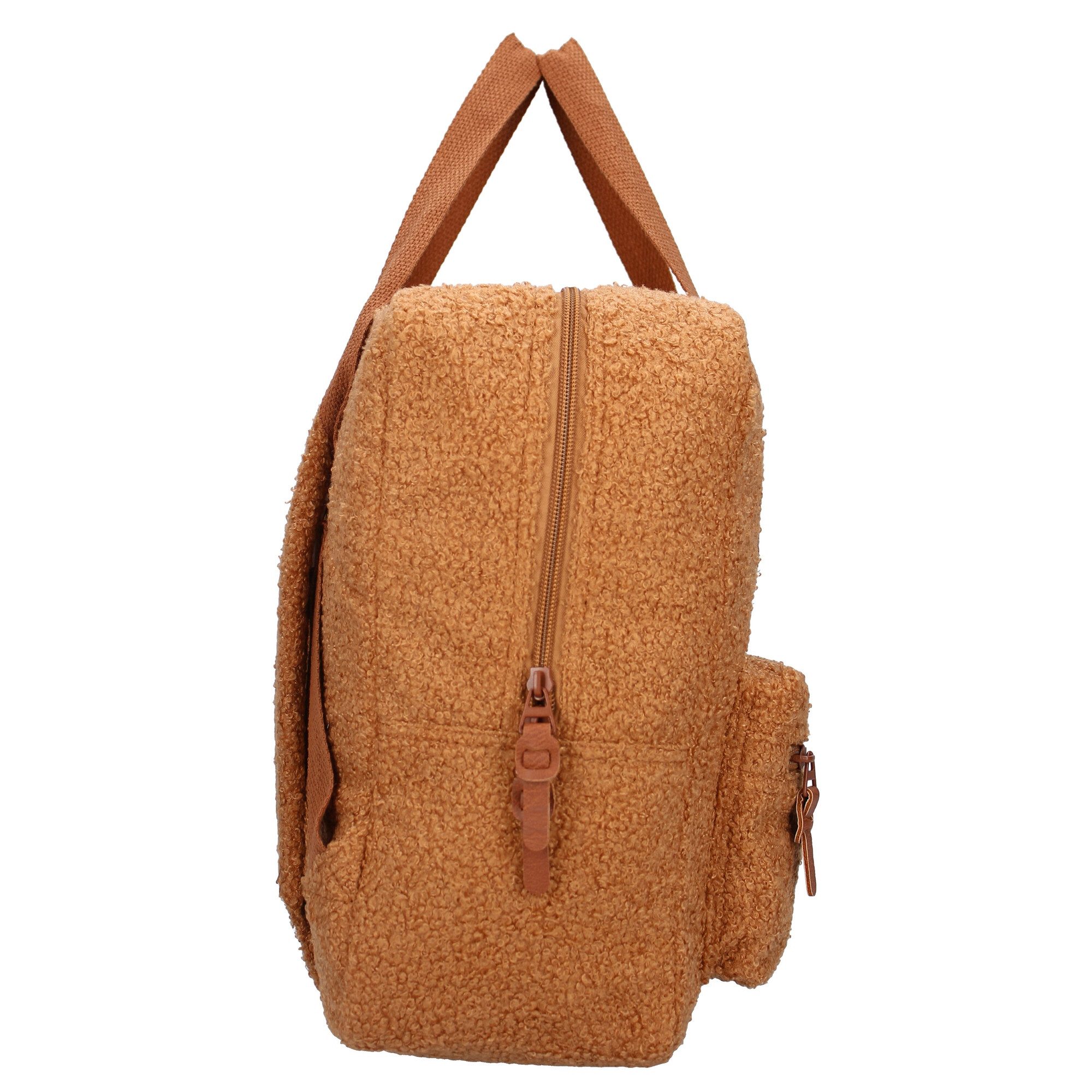 Vadobag Cityrucksack Berlin Soft Whispers, aus Teddystoff gefertigt