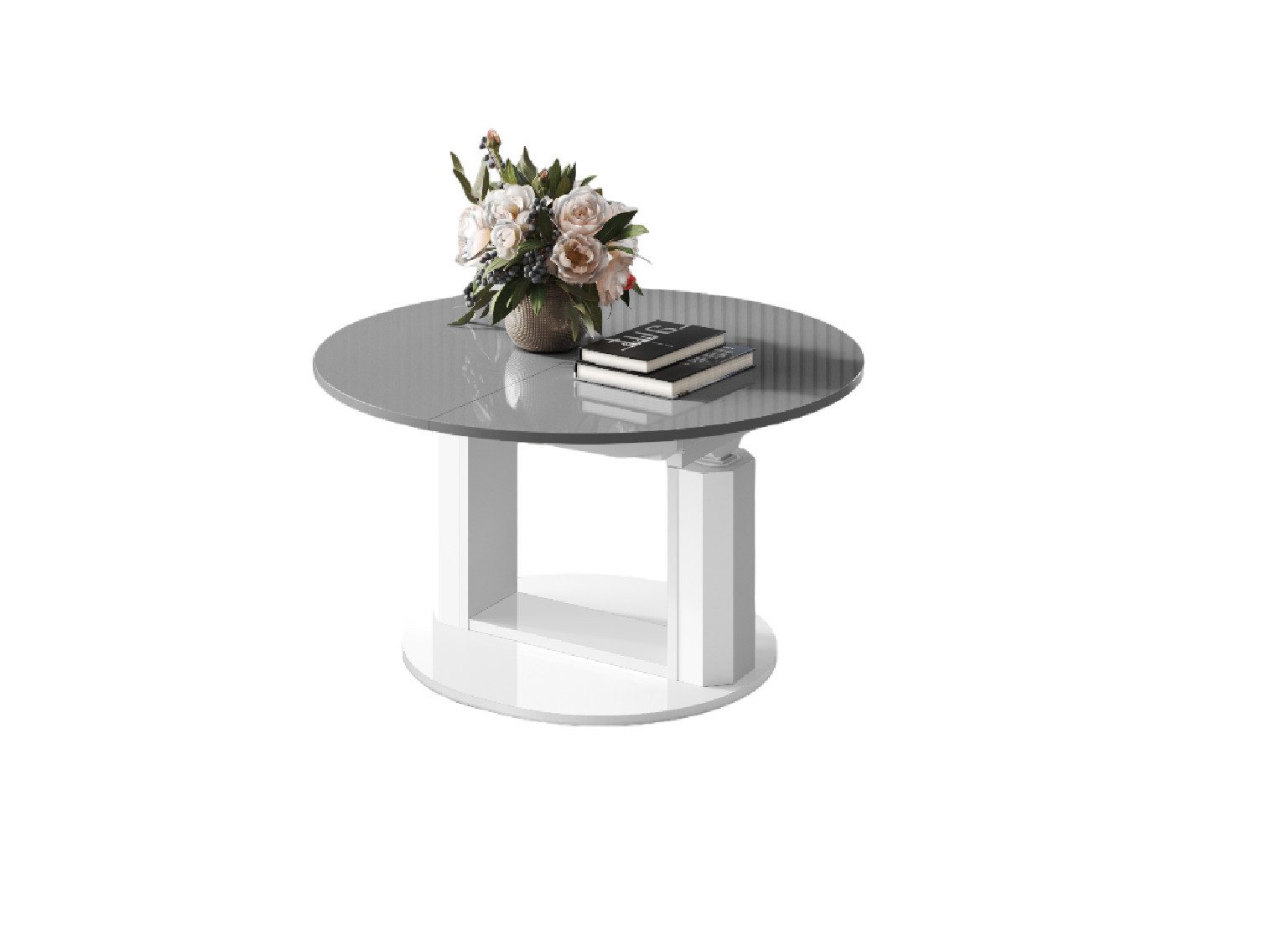 designimpex Couchtisch Design HEM-111 Hochglanz ausziehbar günstig online kaufen