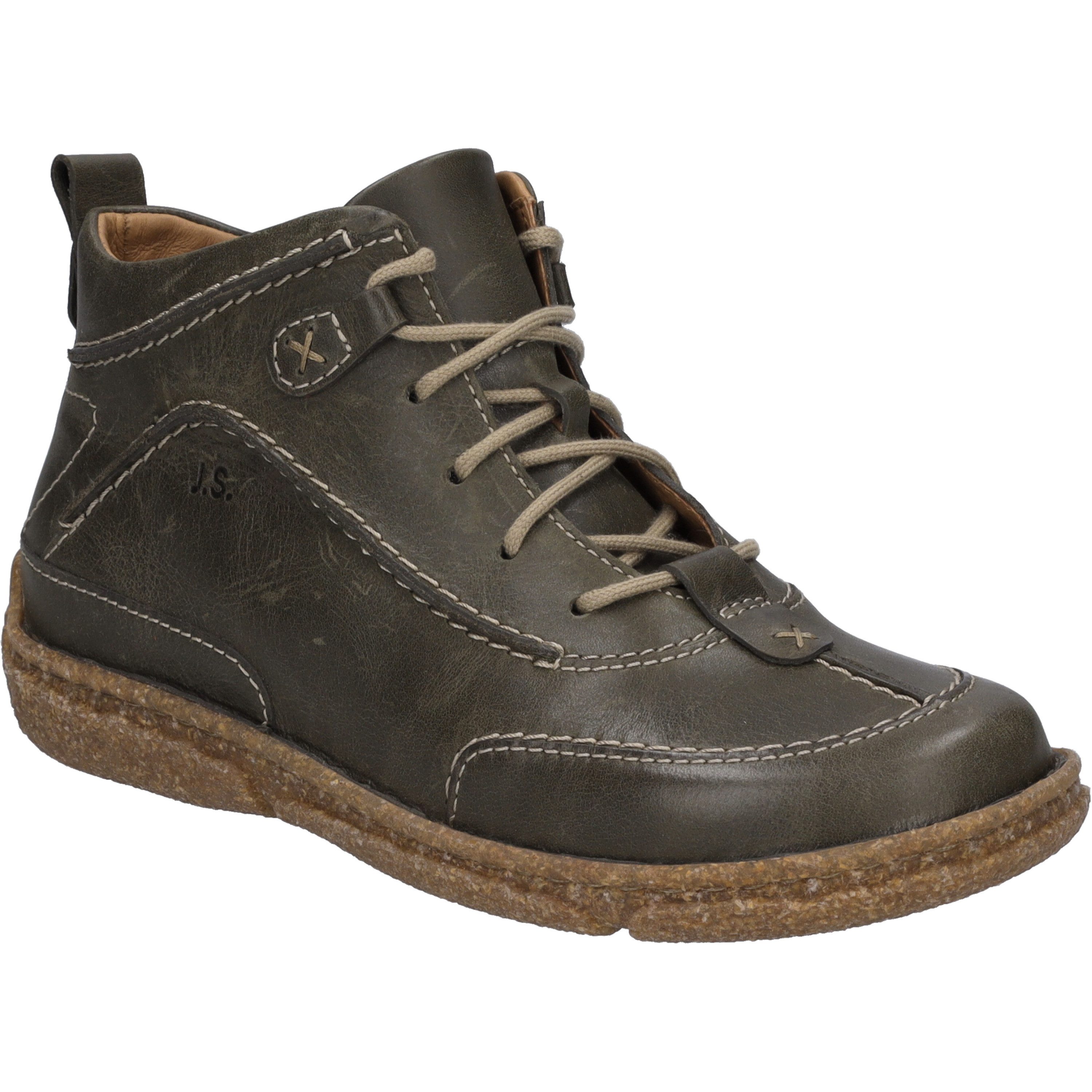 Josef Seibel Neele 52, grün Stiefelette