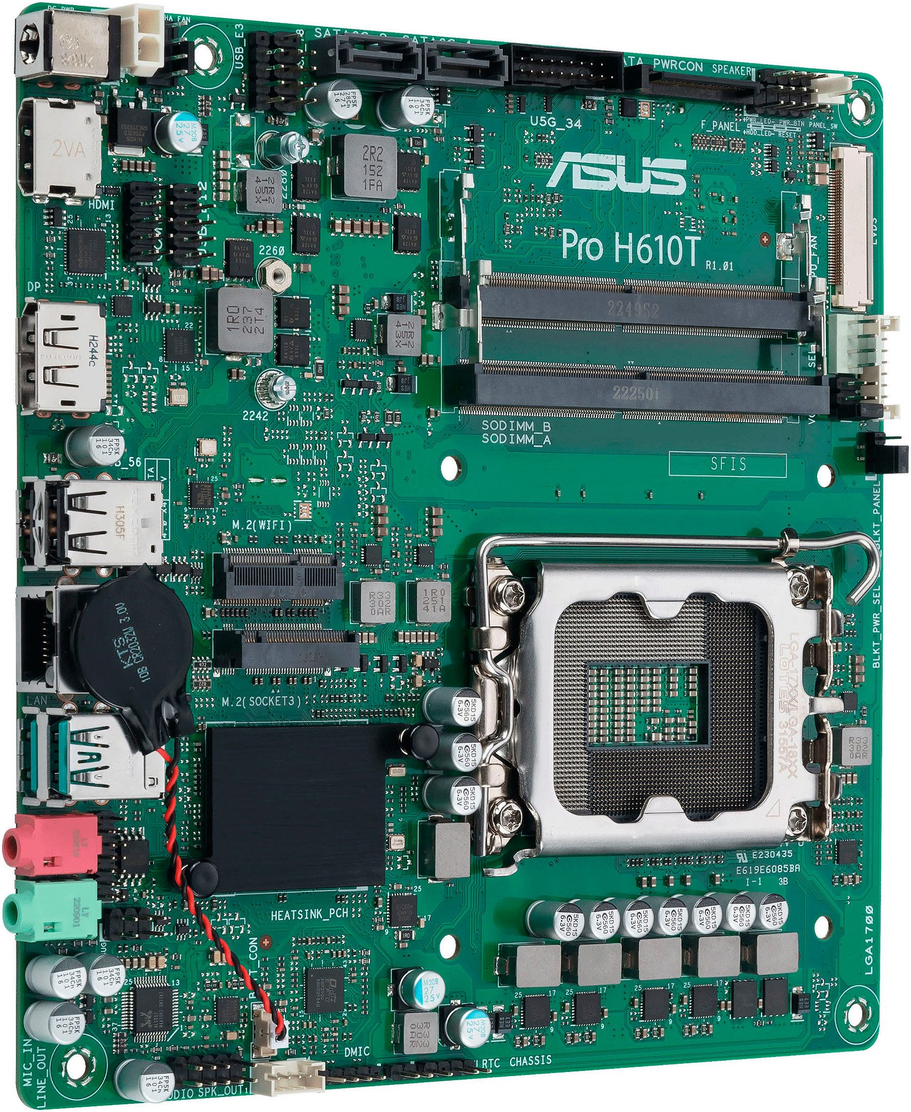 Asus PRO H610T-CSM Mainboard