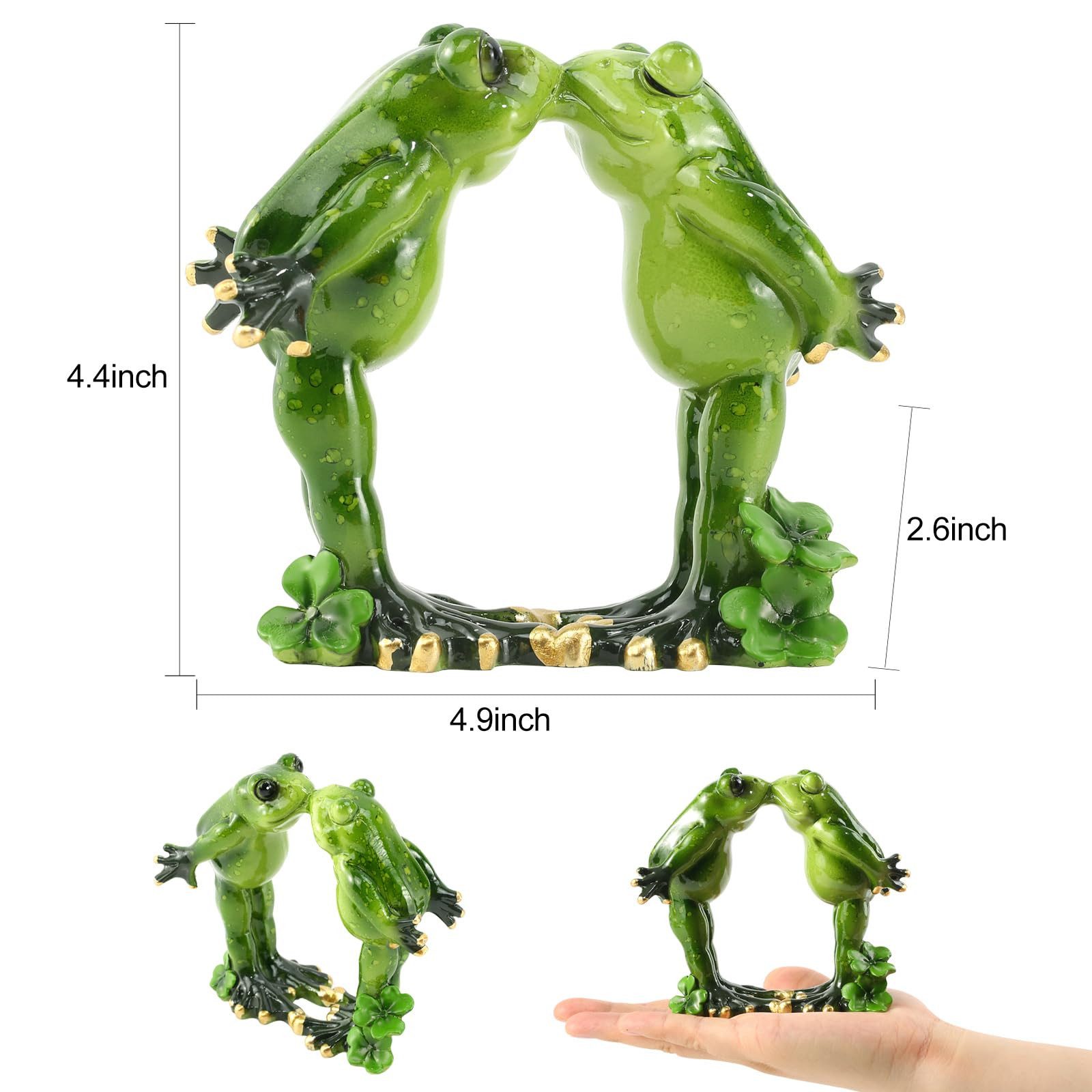 RWEUOQ Dekofigur Frosch Statue Harz Frosch-Statue günstig online kaufen