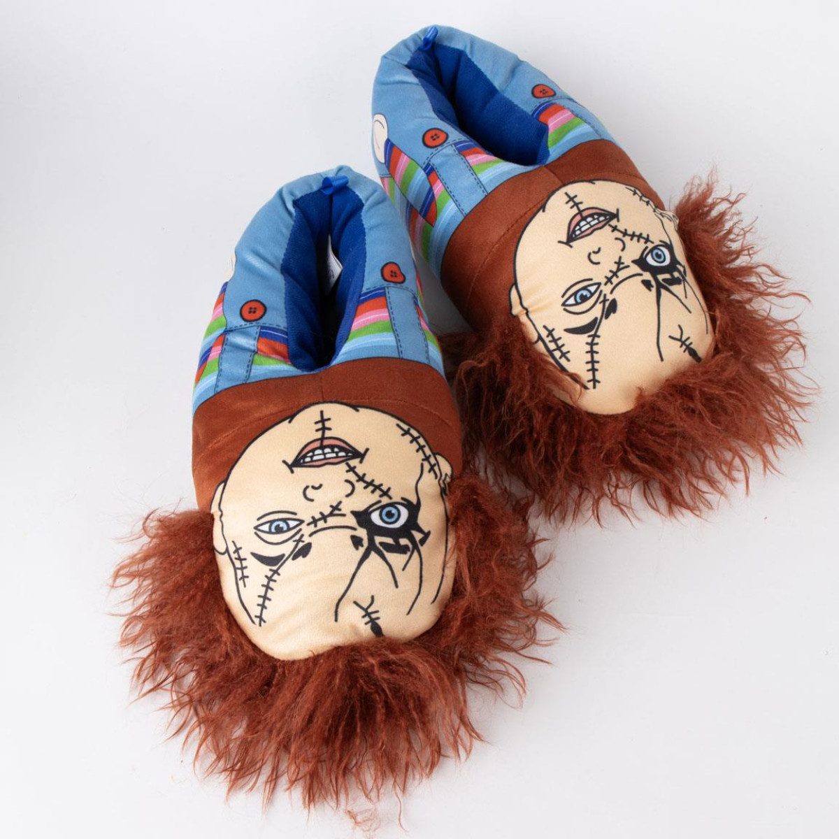 Cerda Chucky Slippers 3D Applikationen Damen Herren Größe Slipper