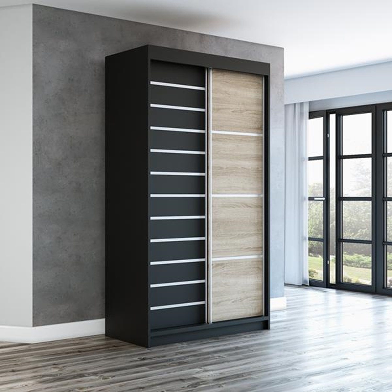 A&J MöbelLand GmbH Schwebetürenschrank COLIN (TOP günstig online kaufen