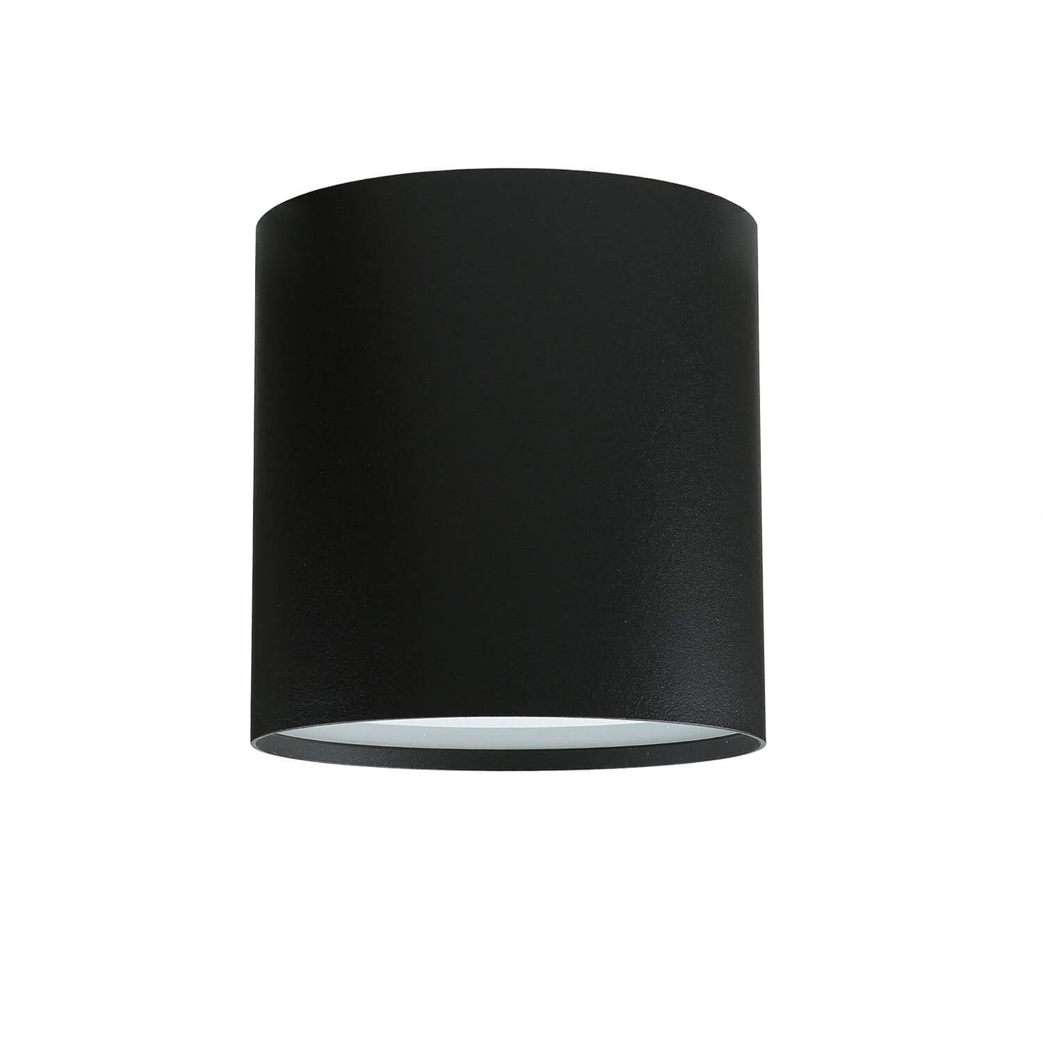 Licht-Erlebnisse Deckenleuchte POINT, ohne Leuchtmittel, Spot Lampe Schwarz Ø 13 cm klein GU10 Modern Küche Flur Deckenlampe