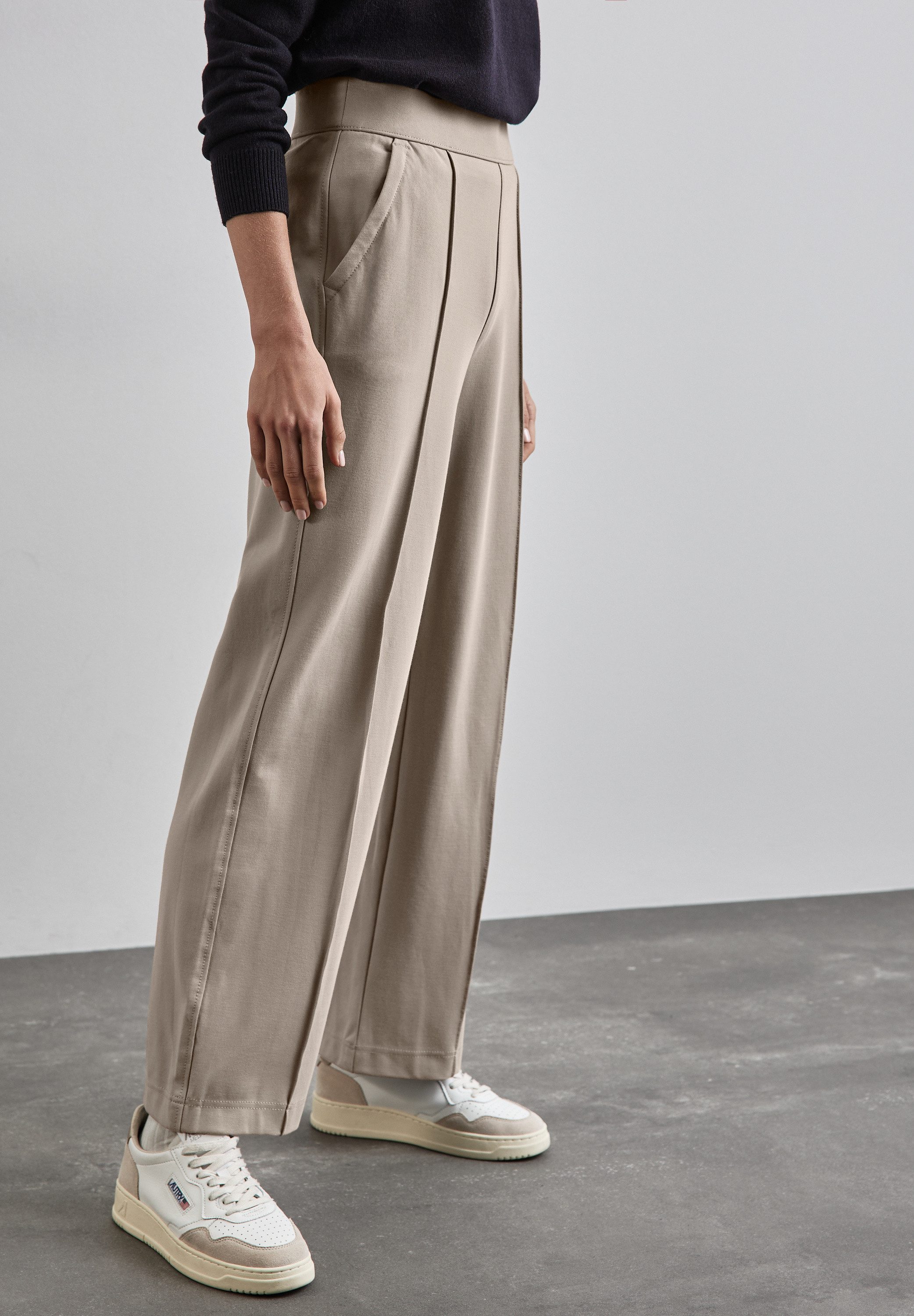 STREET ONE Stoffhose, High Waist günstig online kaufen