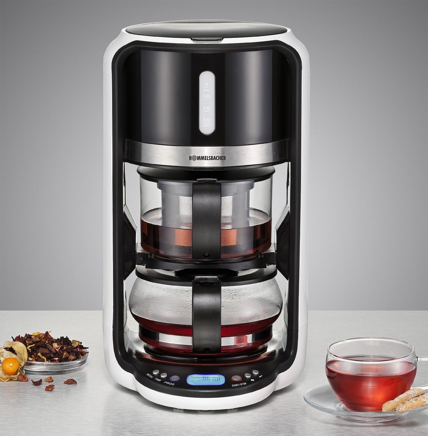 Rommelsbacher Teeautomat TA 1200, 1200 W, mit Startzeitvorwahl