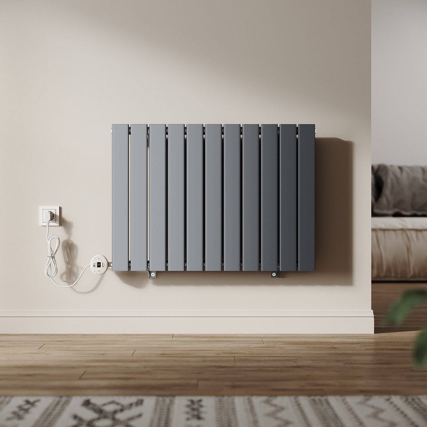 SONNI Elektro-Heizkörper Elektro-Heizkörper mit WiFi-Fernbedienung,Temperat günstig online kaufen