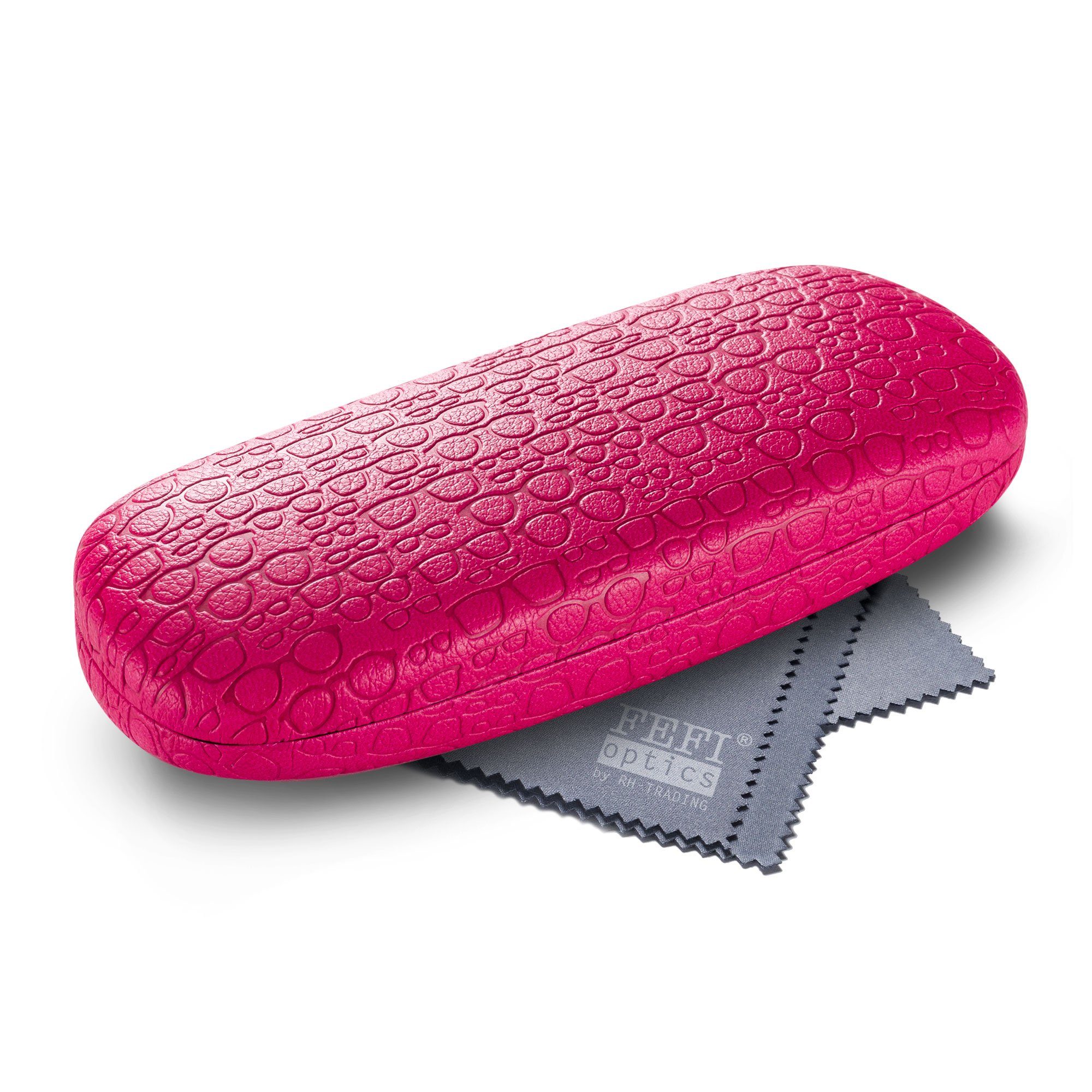 Brillenetui Hardcase im Präge-Design