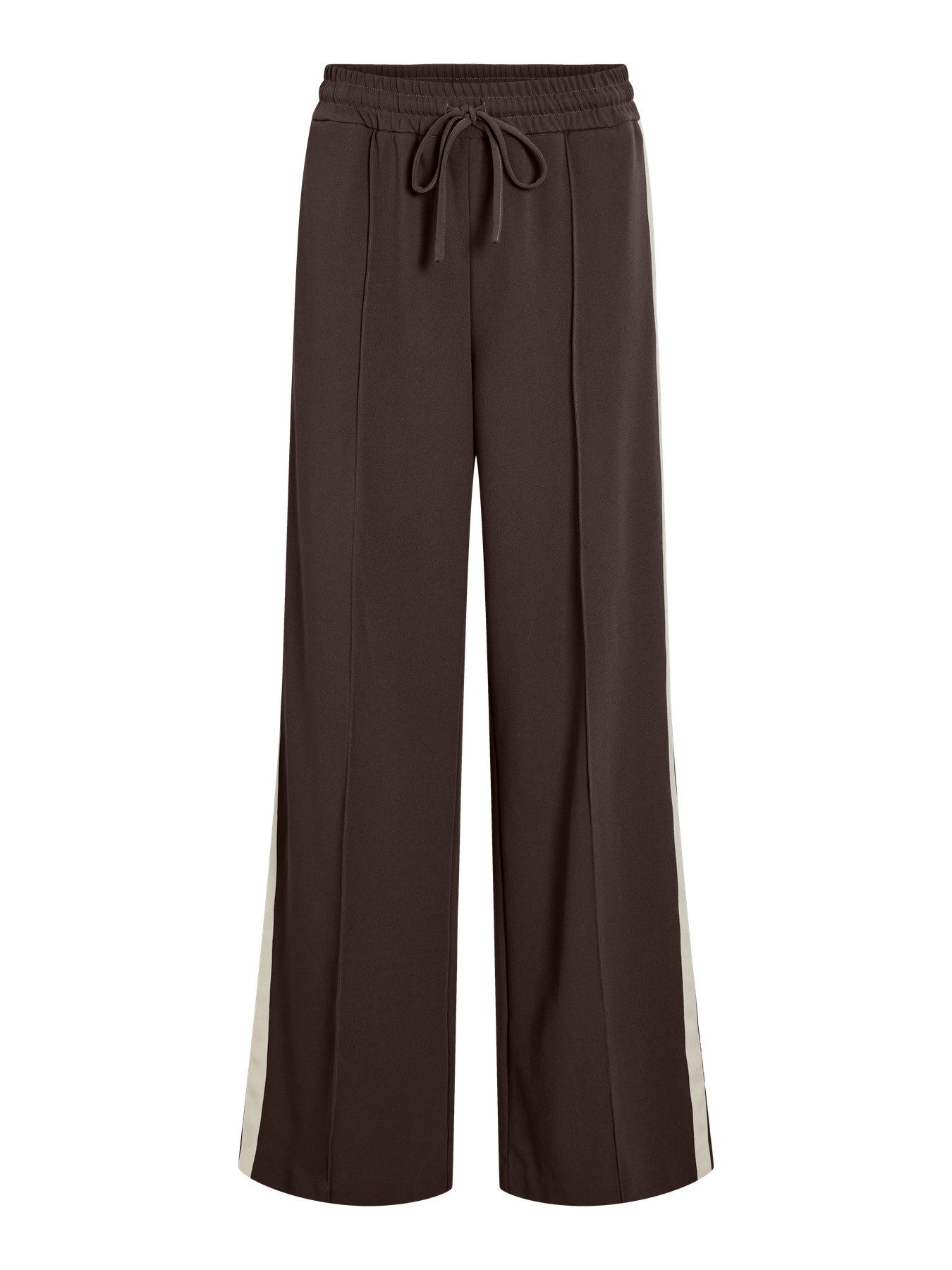 Vila Sweathose VICLUA HW WIDE TRACK PANTS - NOOS Materialmix, weit geschnitten