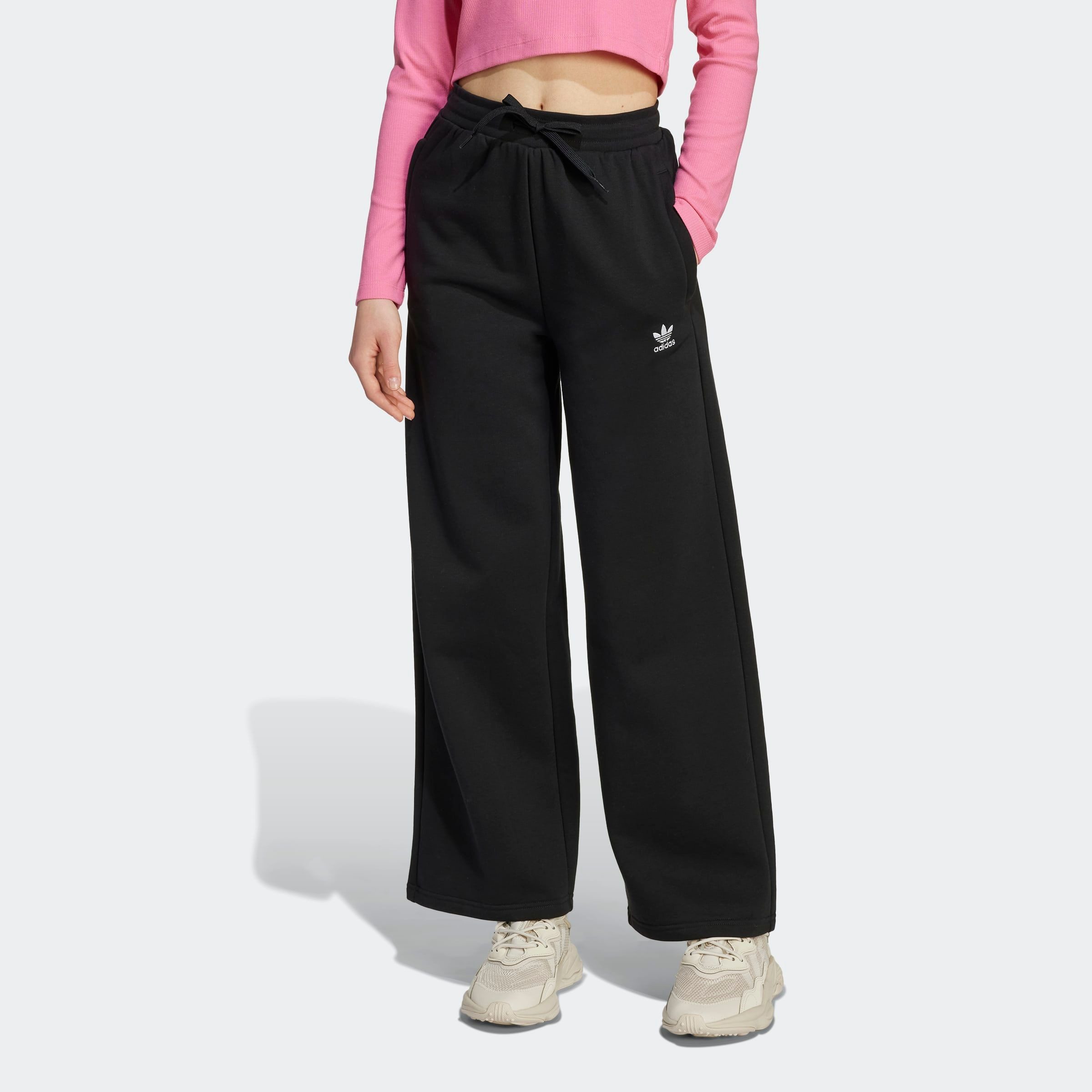 adidas Originals Sporthose, WEITES BEIN für Kinder und Teens, lockerer Schnitt, mit Kordelverschluss