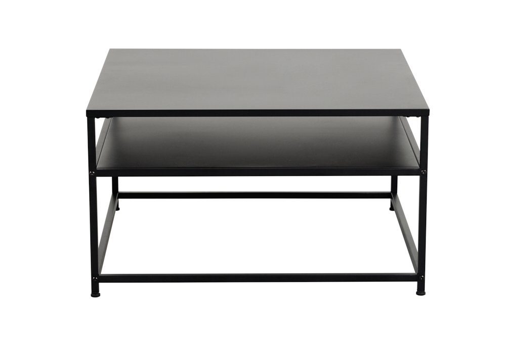 STEEL 70cm schwarz riess-ambiente eckig Couchtisch · (Einzelartikel, 1-St), Industrial Wohnzimmer DURA Metall · ·