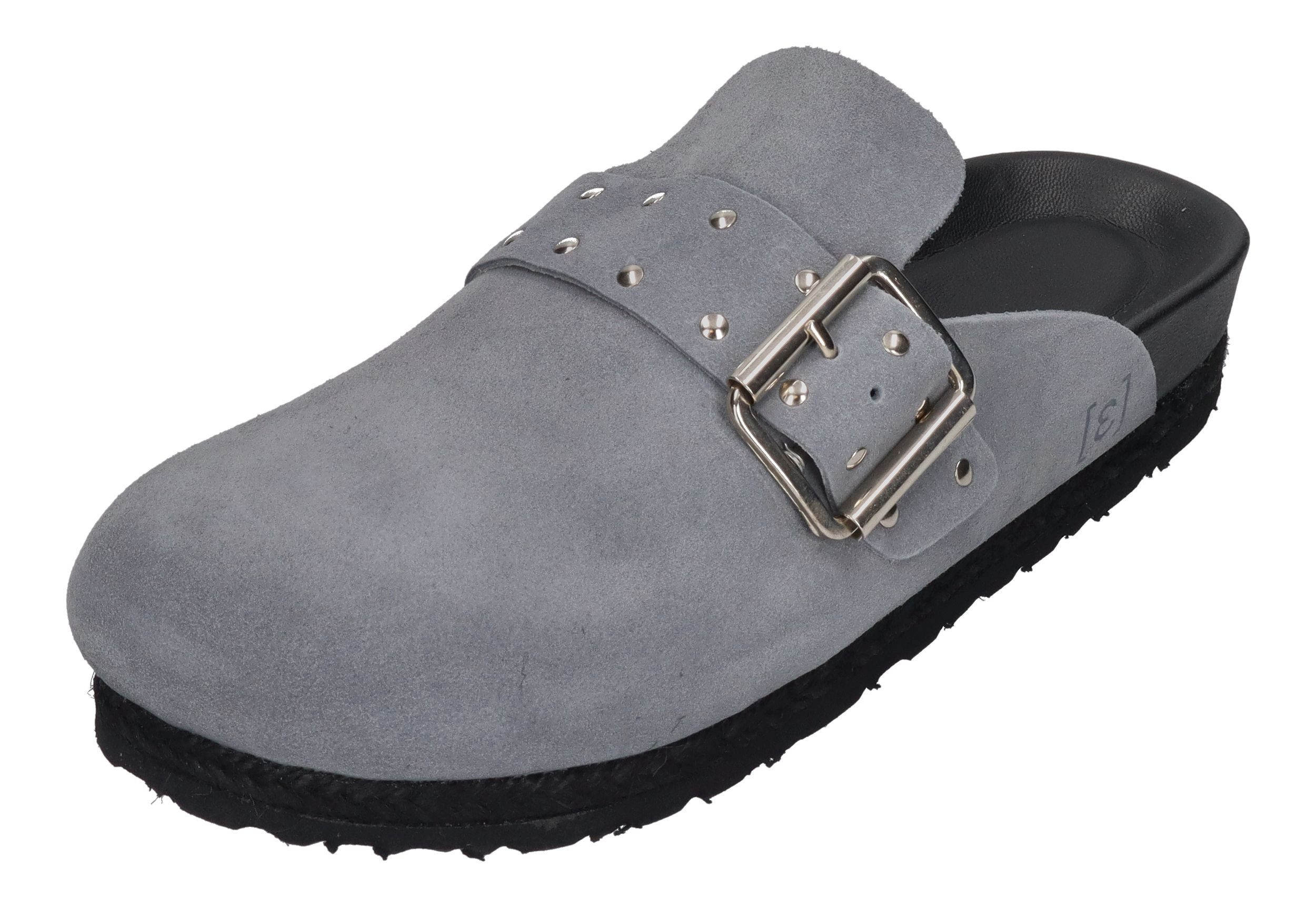 espadrij l´originale CLOQ RIVET Pantolette Gris günstig online kaufen