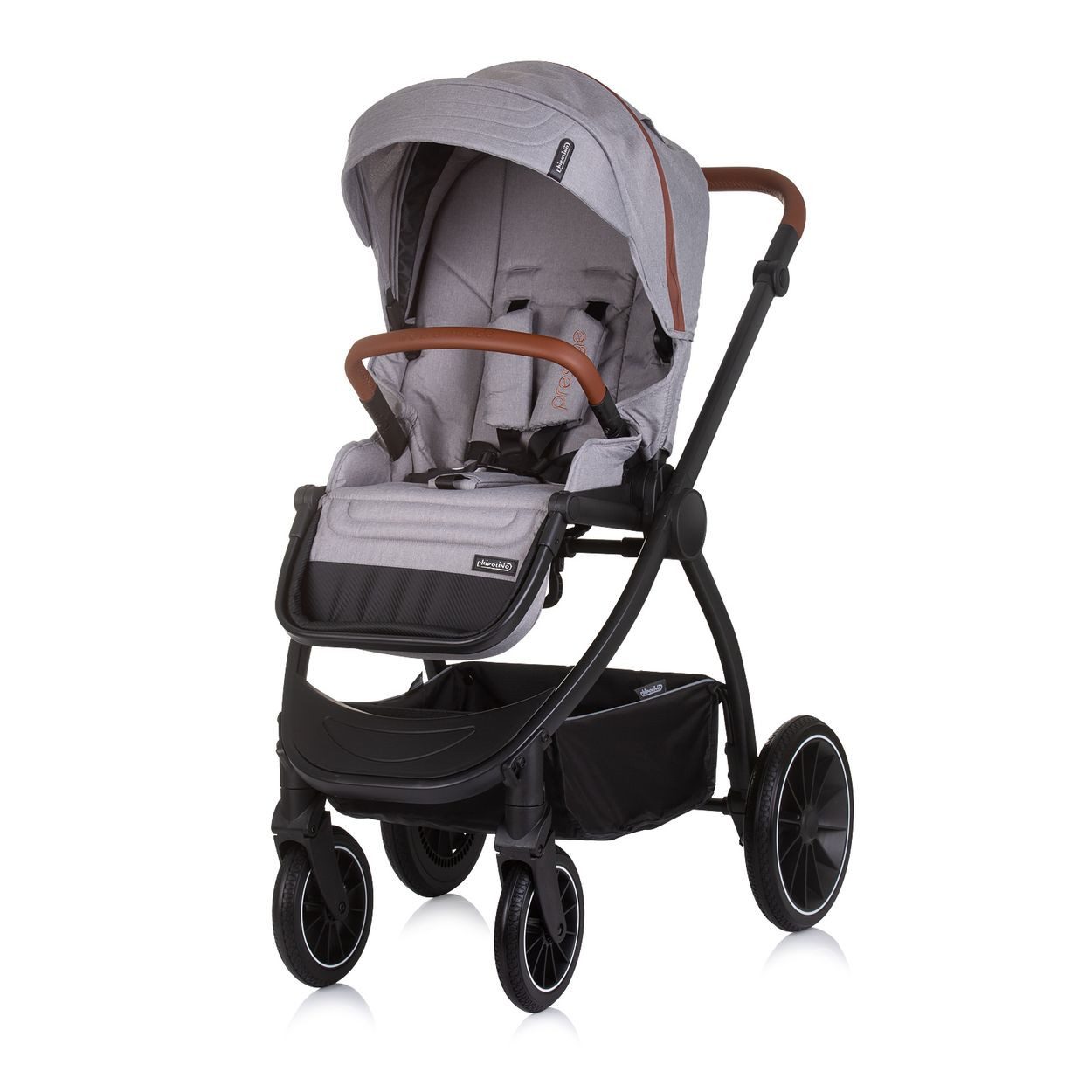 Chipolino Kombi-Kinderwagen Kombikinderwagen 3in1 Prestige, Babywanne Rucksack i-Size Babyschale