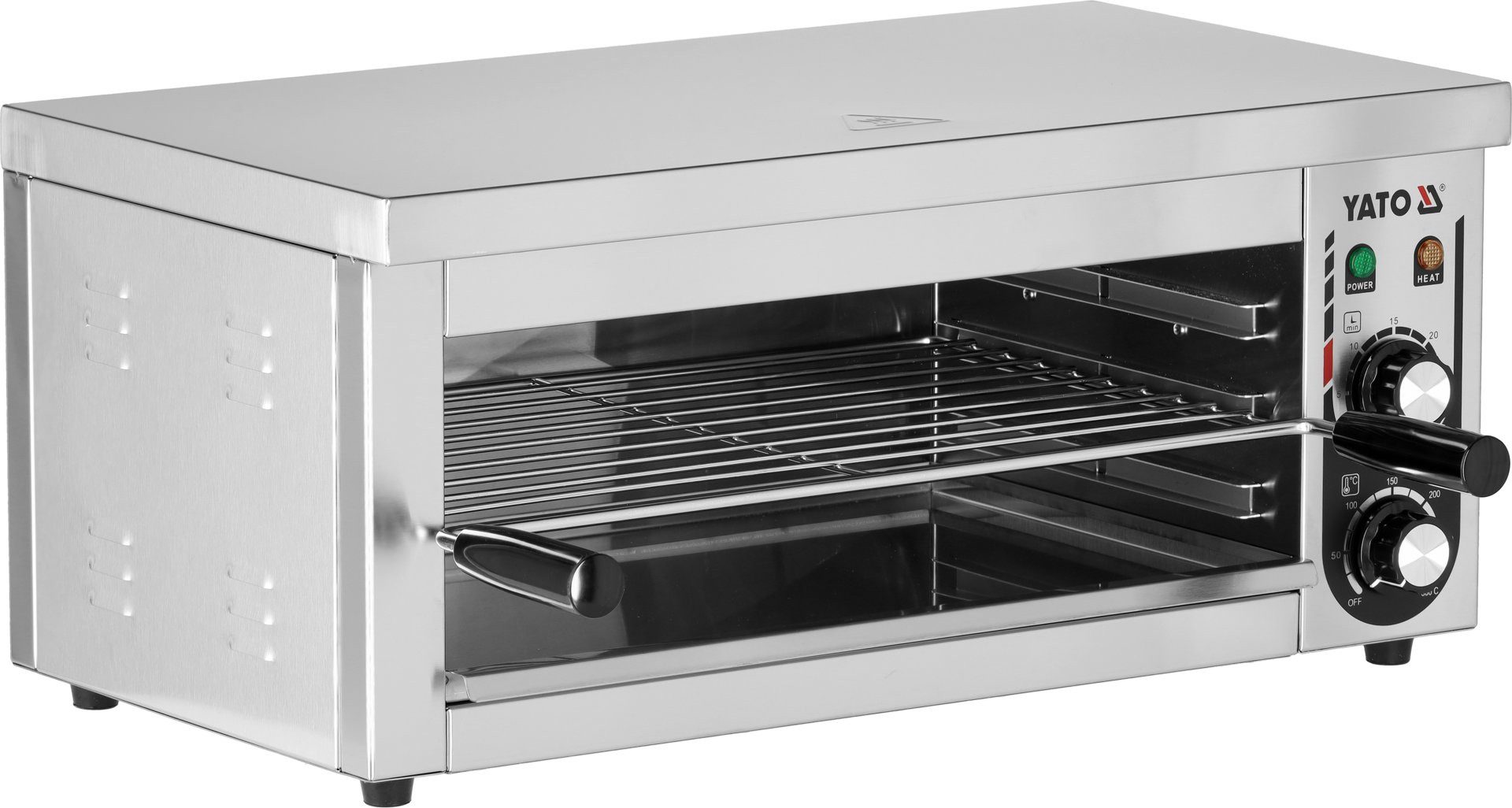 Yato Elektrogrill Salamandra gastro, forno, grill, gratinatore 2500W 610x330x280mm, 2500 W