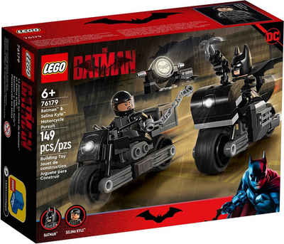 LEGO® Konstruktionsspielsteine LEGO® DC - Batman™ & Selina Kyle™: Verfolgungsjagd, (Set, 149 St)