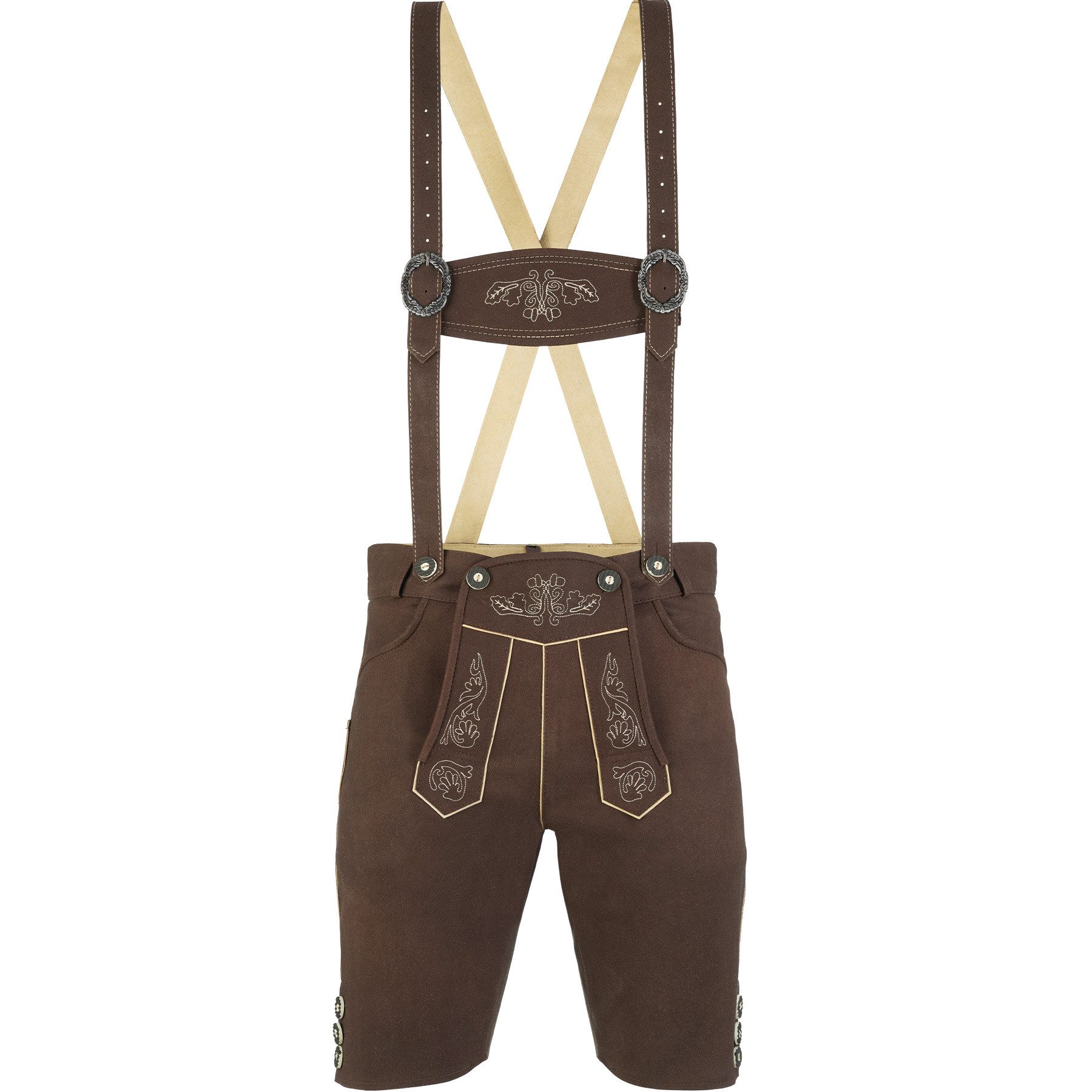 dressforfun Trachtenlederhose Kunstlederhose günstig online kaufen