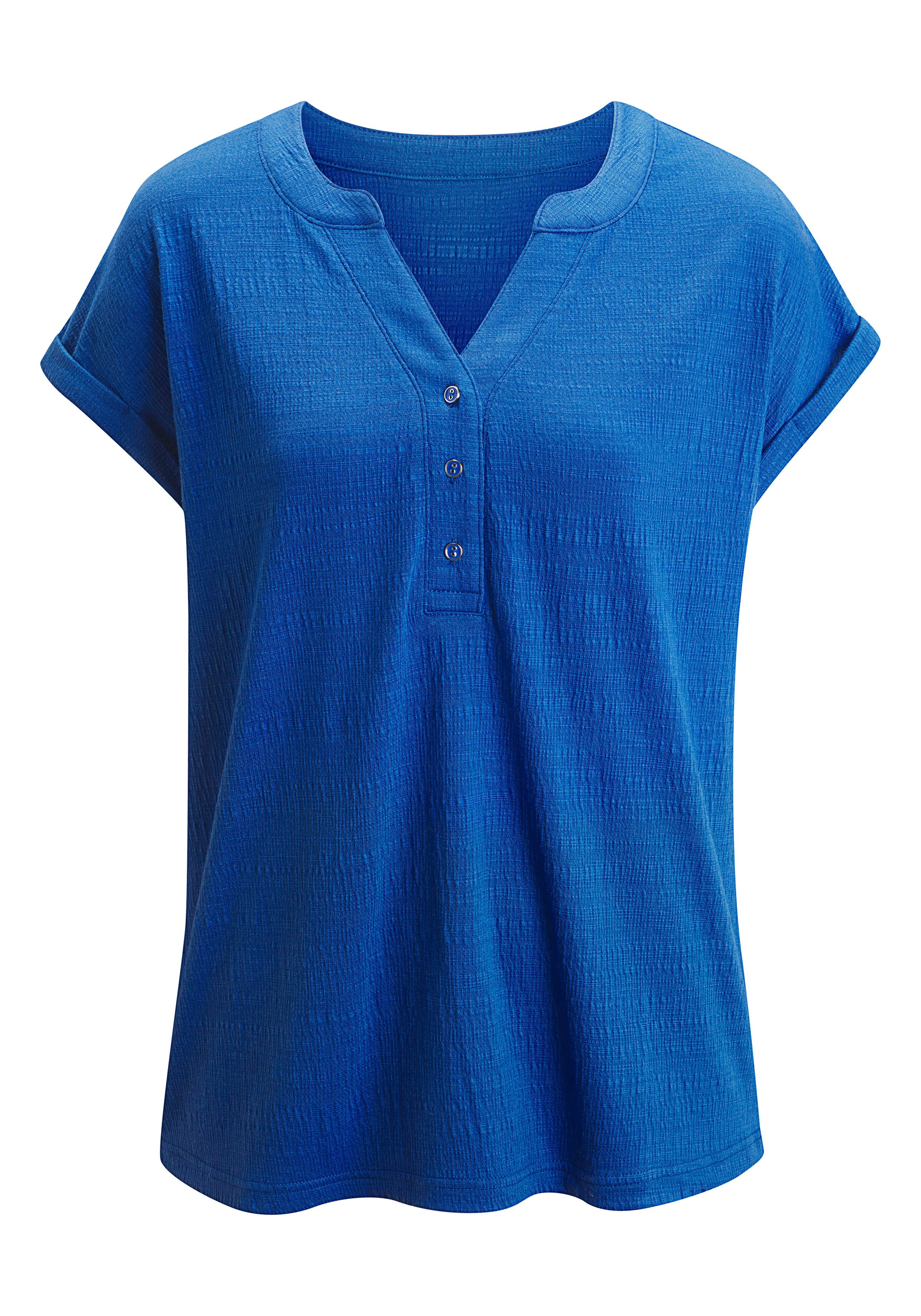 Vivance by Lascana Blusenshirt aus luftiger Qualität mit fixiertem Ärmelumschlag. € 24,99, (€ 24,99 pro 1 Stk).