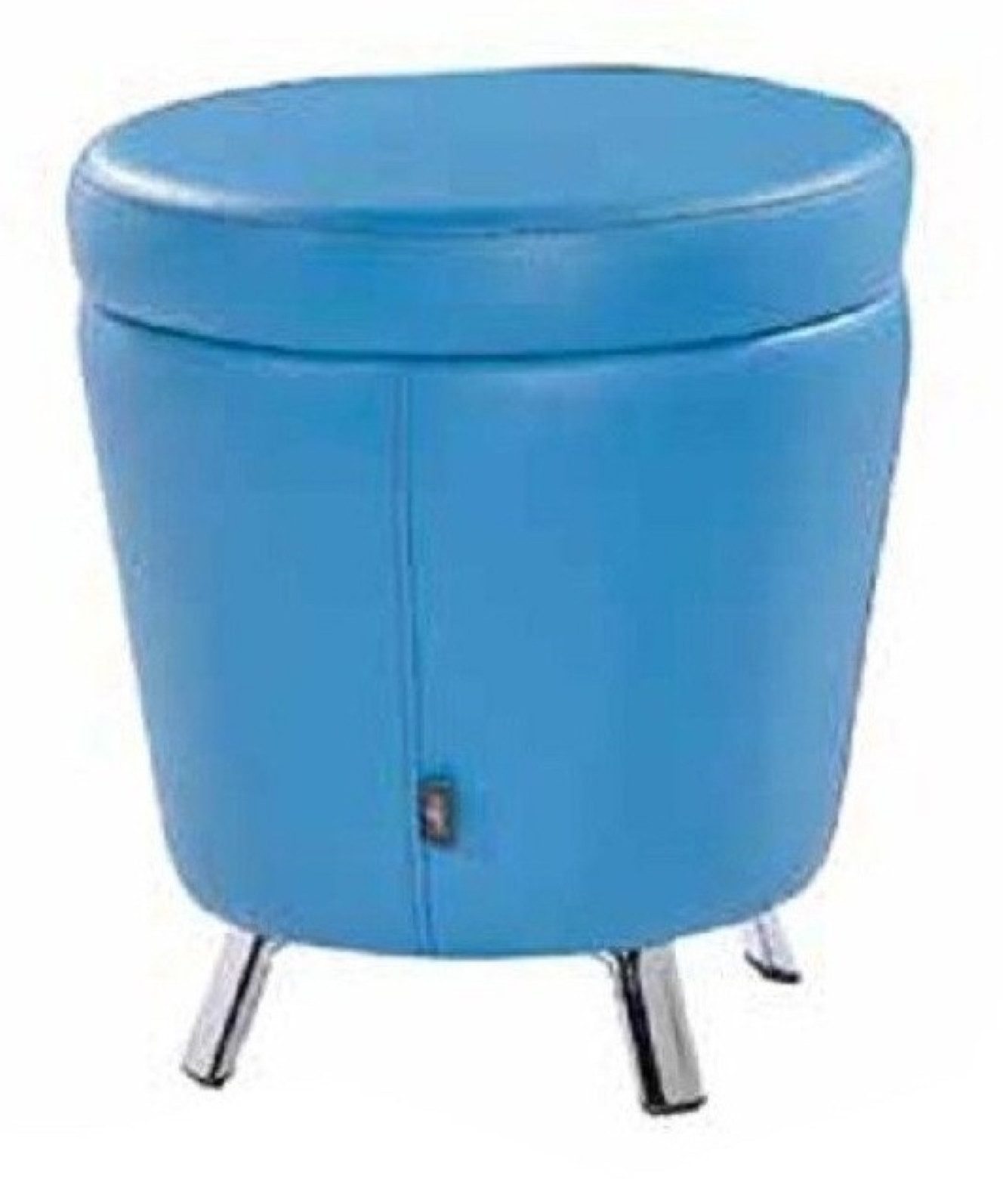 JVmoebel Pouf Hocker Barhocker Luxus Polsterhocker Modern Designer Wohnzimmer (1-St., Hocker), Made in Europa