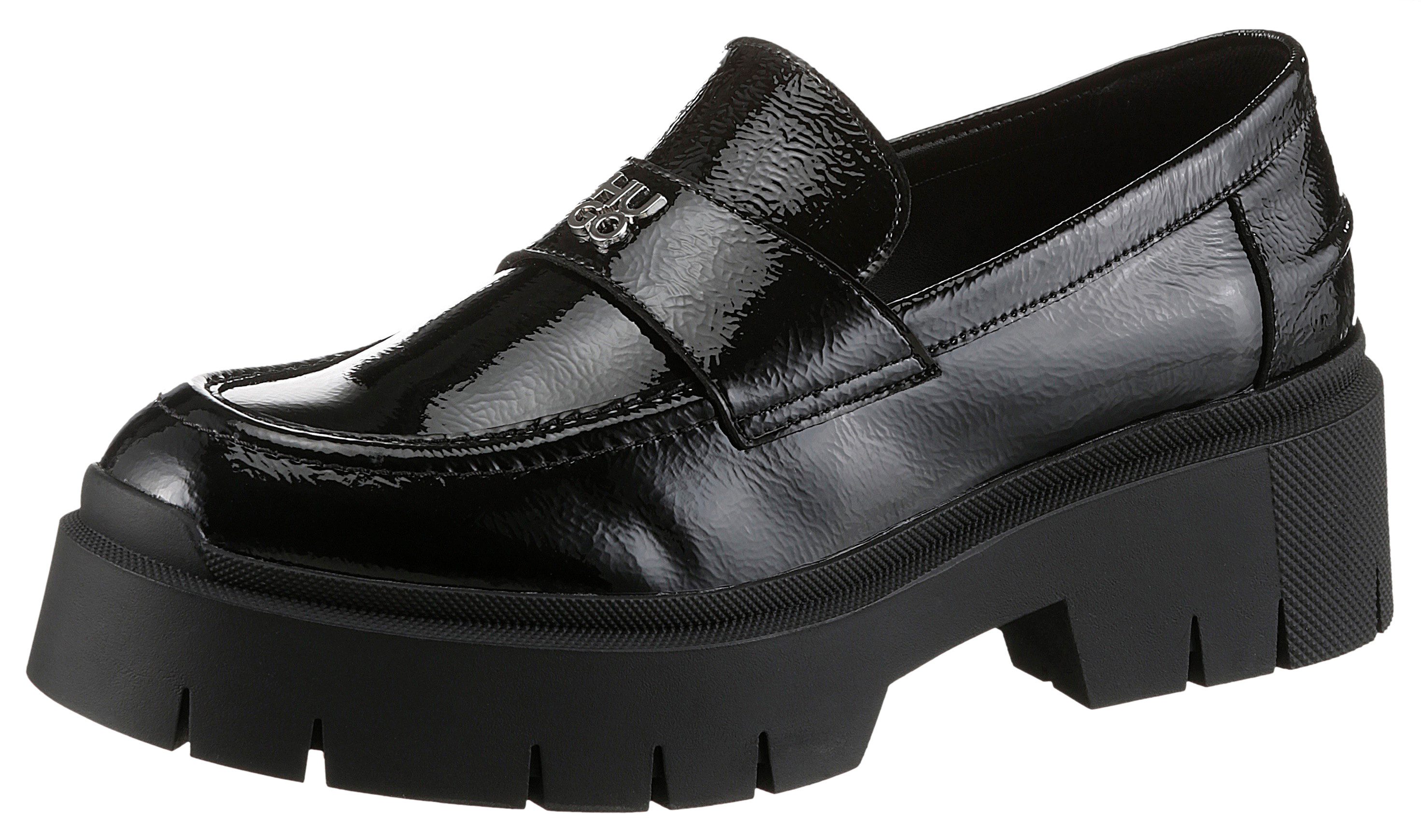 HUGO Kris Loafer, Slipper, Schlupfschuh, Halbschuh mit Profilsohle günstig online kaufen