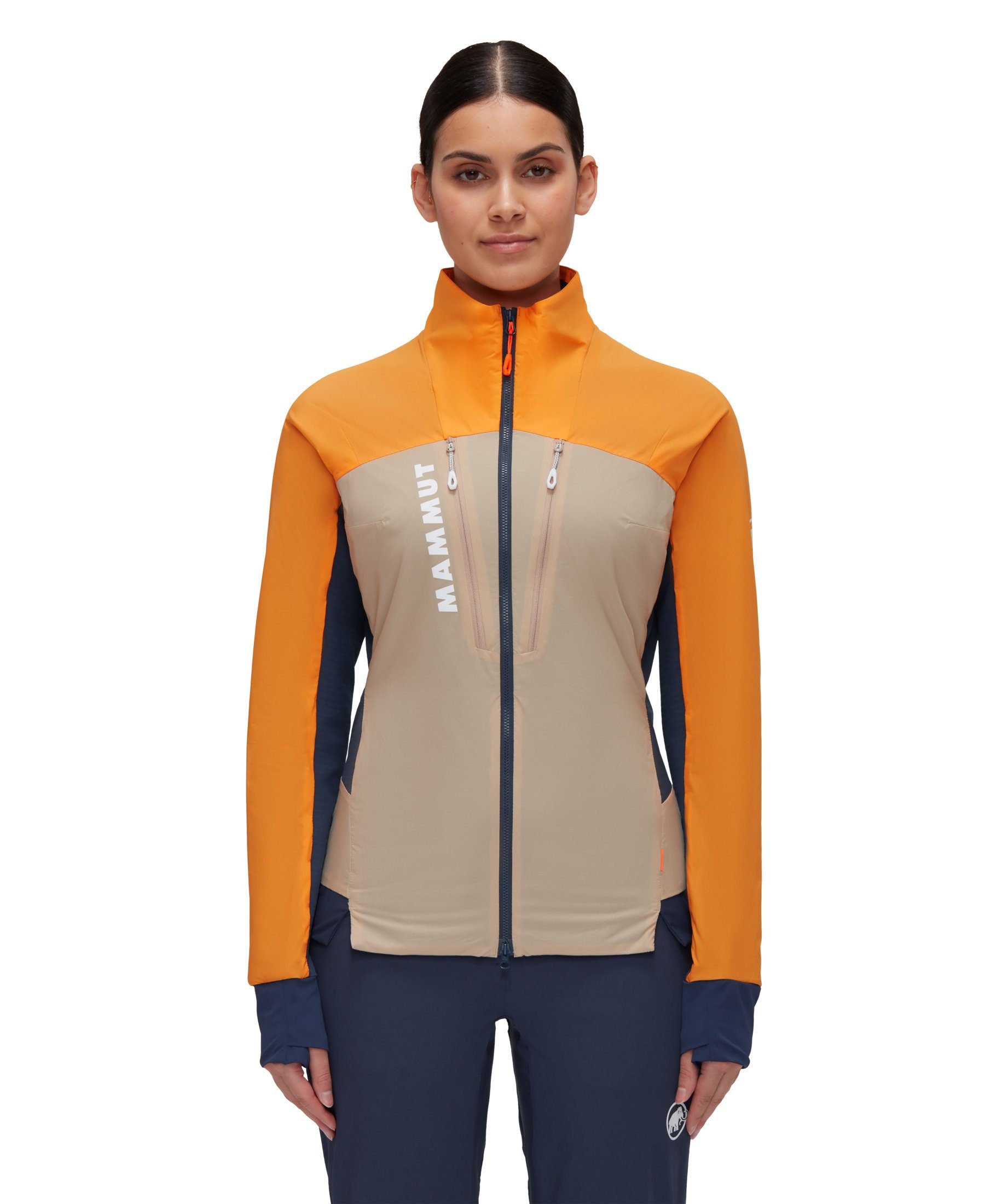 Jacket Aenergy Insulation IN Hybrid Mammut Women Hybridjacke tangerine-savannah