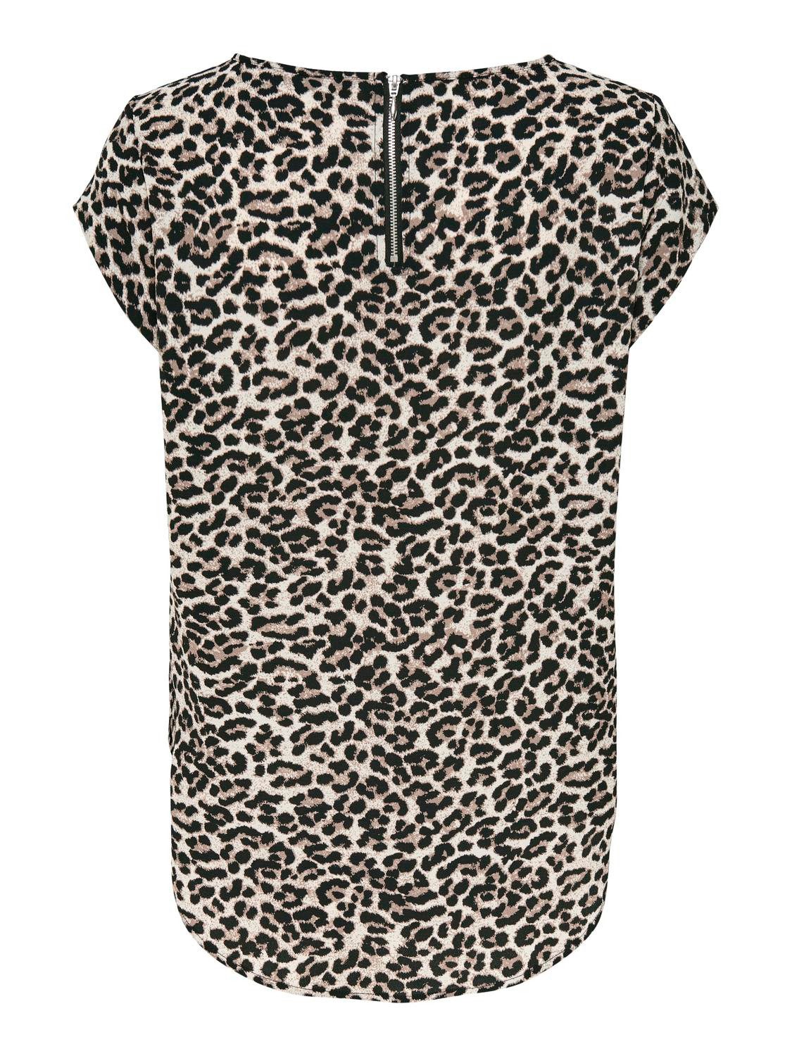 ONLY Shirtbluse ONLVIC S/S AOP TOP NOOS PTM mit Allover Druck