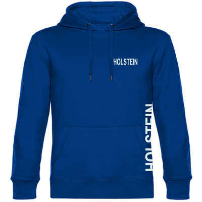 multifanshop Kapuzensweatshirt Holstein - Brust & Seite - Pullover