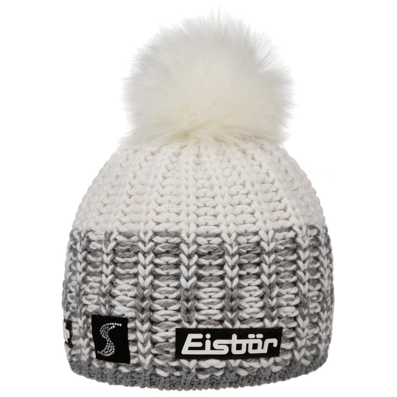 Eisbär Bommelmütze (1-St) Beanie mit Futter, Made in the EU
