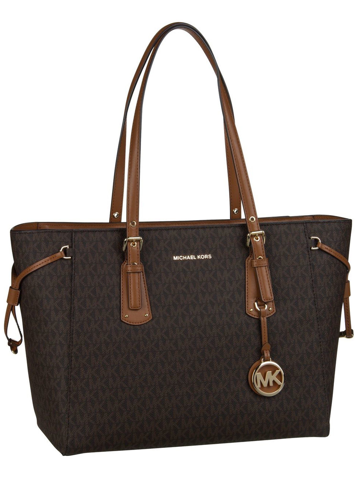 MICHAEL KORS Shopper Voyager Medium MF TZ Tote MK Signature