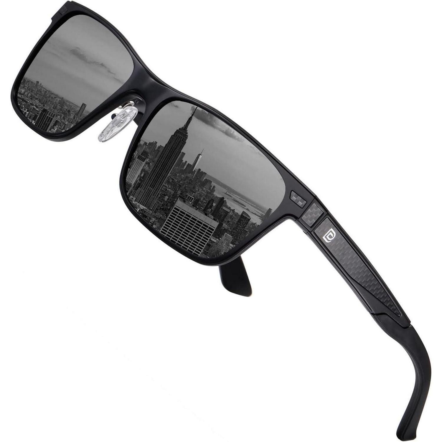 LuxusKollektion Retrosonnenbrille Polarisierte Herren-Sonnenbrille Vintage Aluminium Sport (1-St)